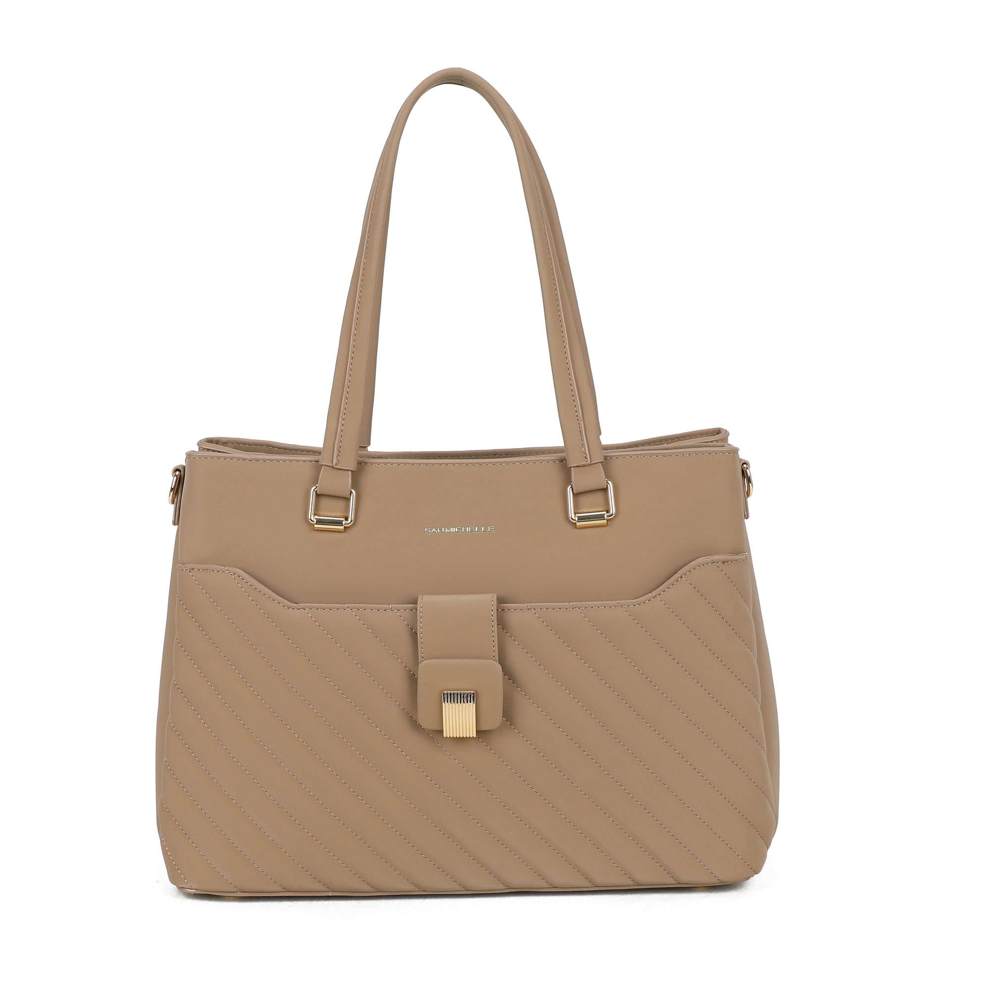 Clarissa Tote Bag - Camel