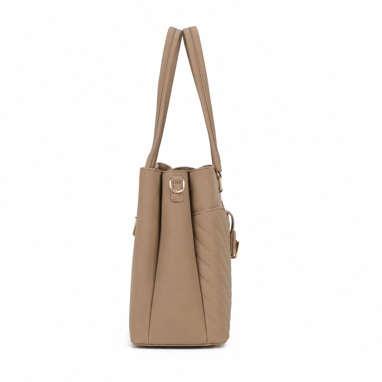 Clarissa Tote Bag - Camel view 3