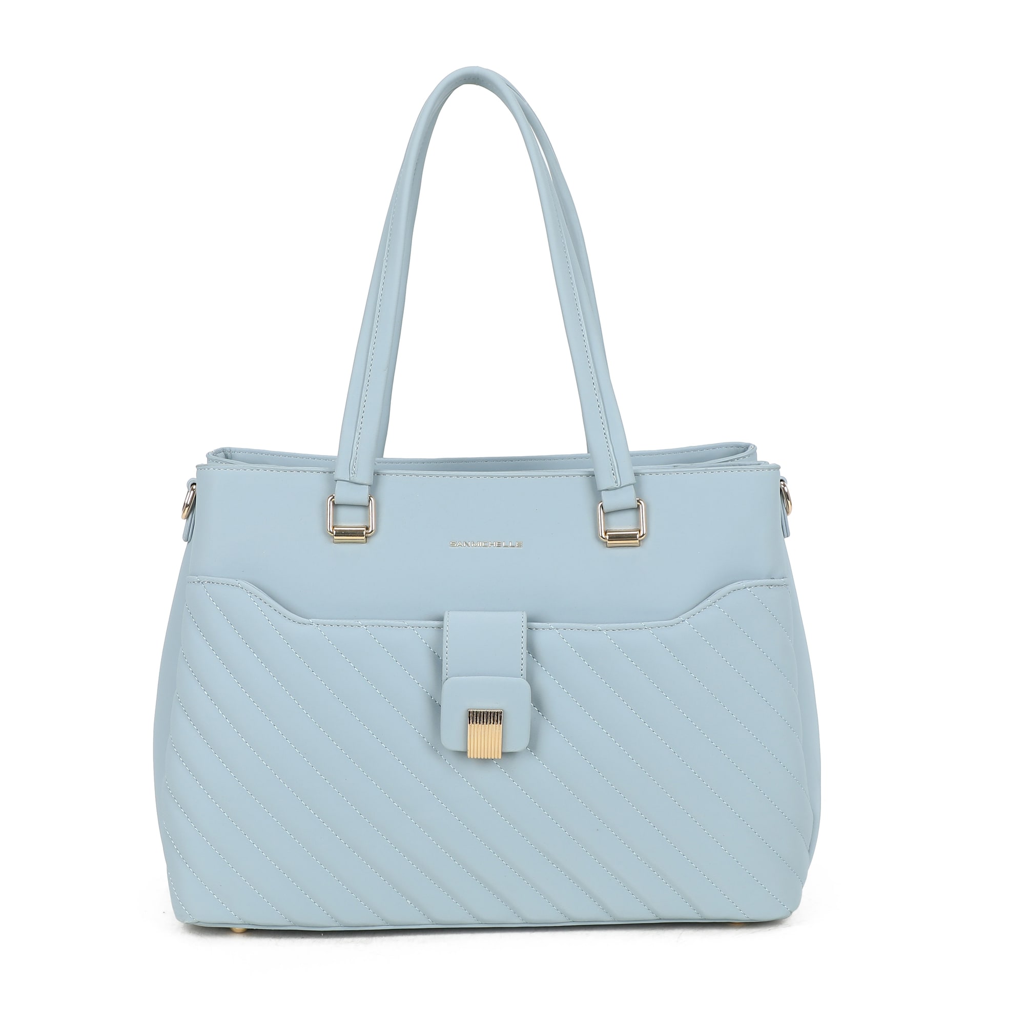Clarissa Tote Bag - Light Blue