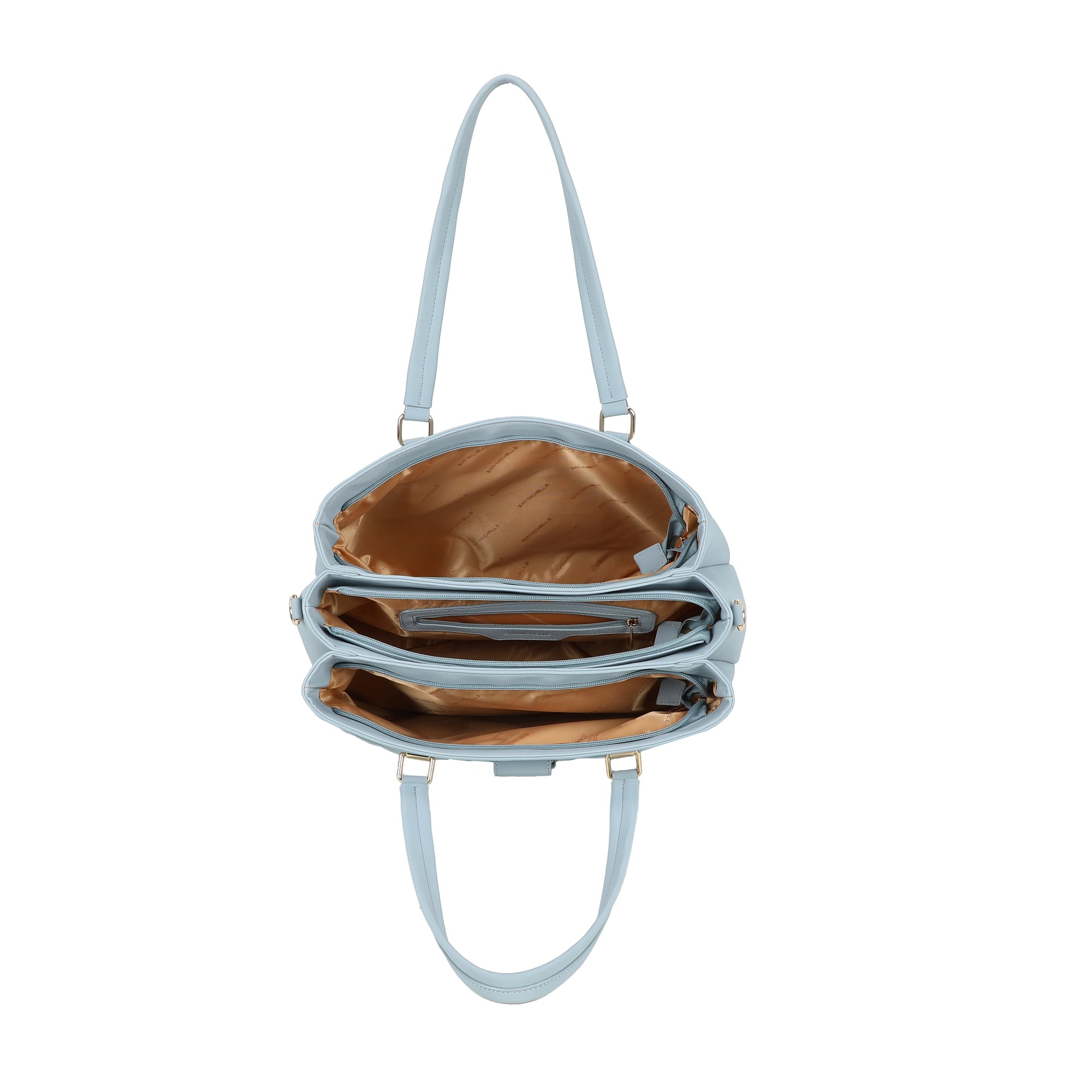 Clarissa Tote Bag - Light Blue view 3