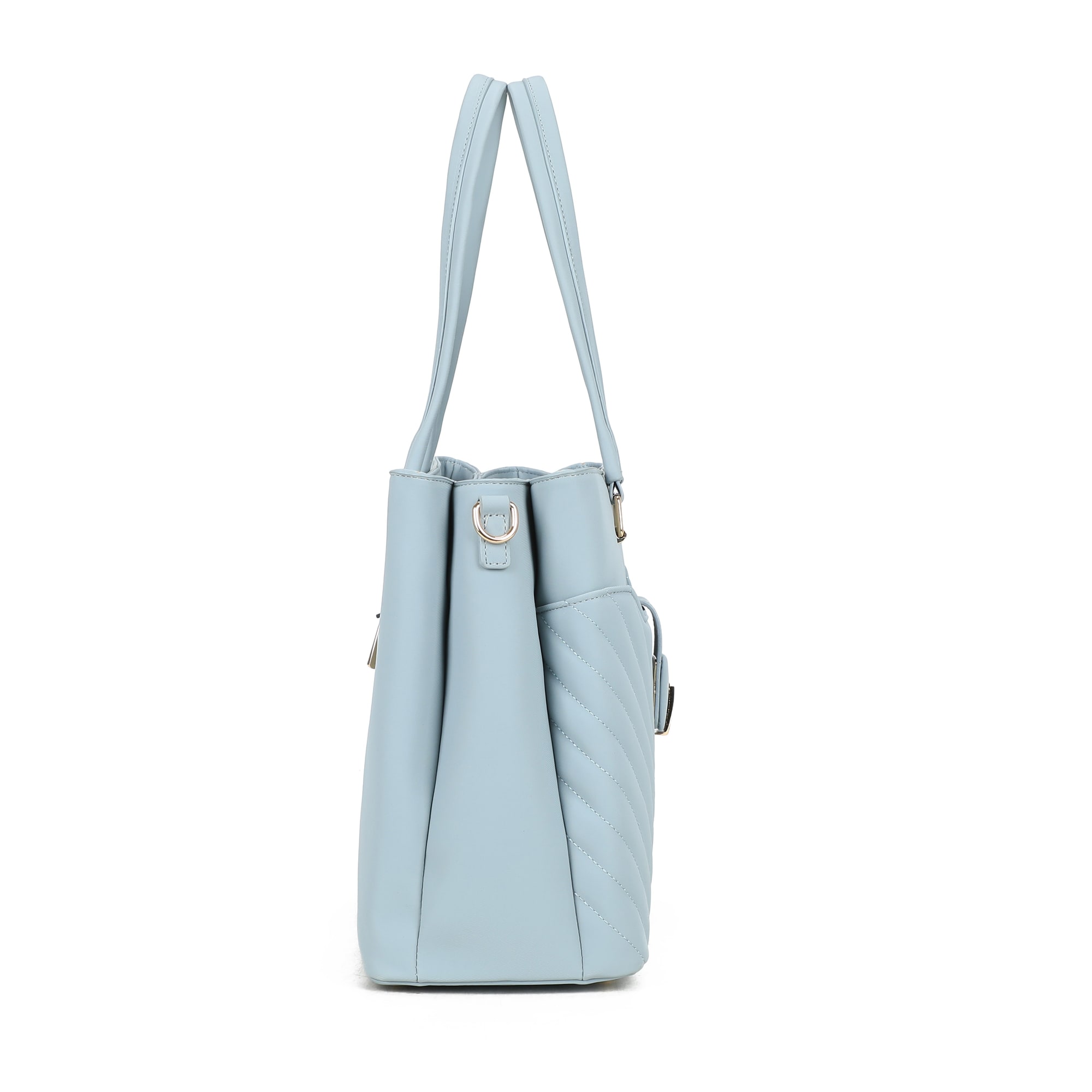 Clarissa Tote Bag - Light Blue view 4