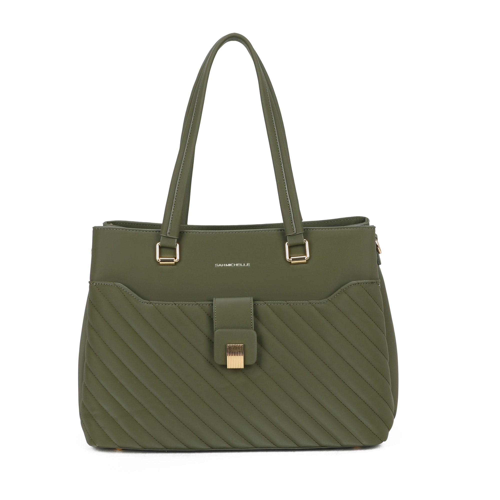 Clarissa Tote Bag - Olive Green
