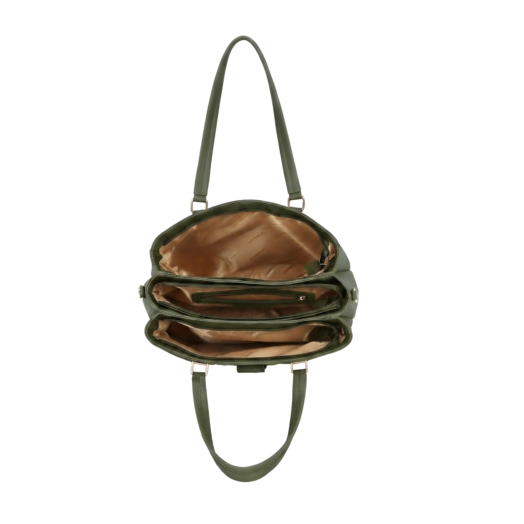 Clarissa Tote Bag - Olive Green view 4