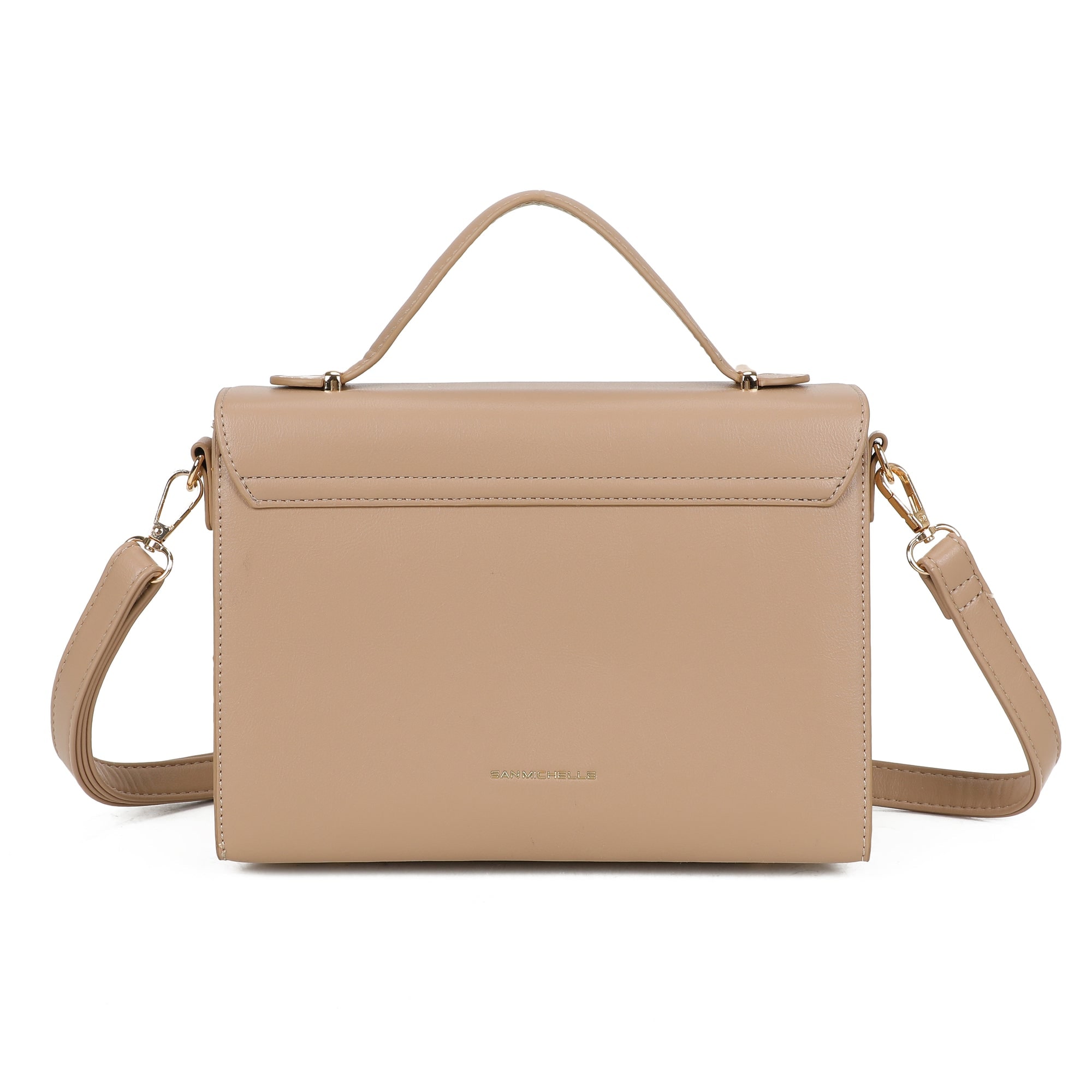 Collins Messenger Bag - Camel view 4