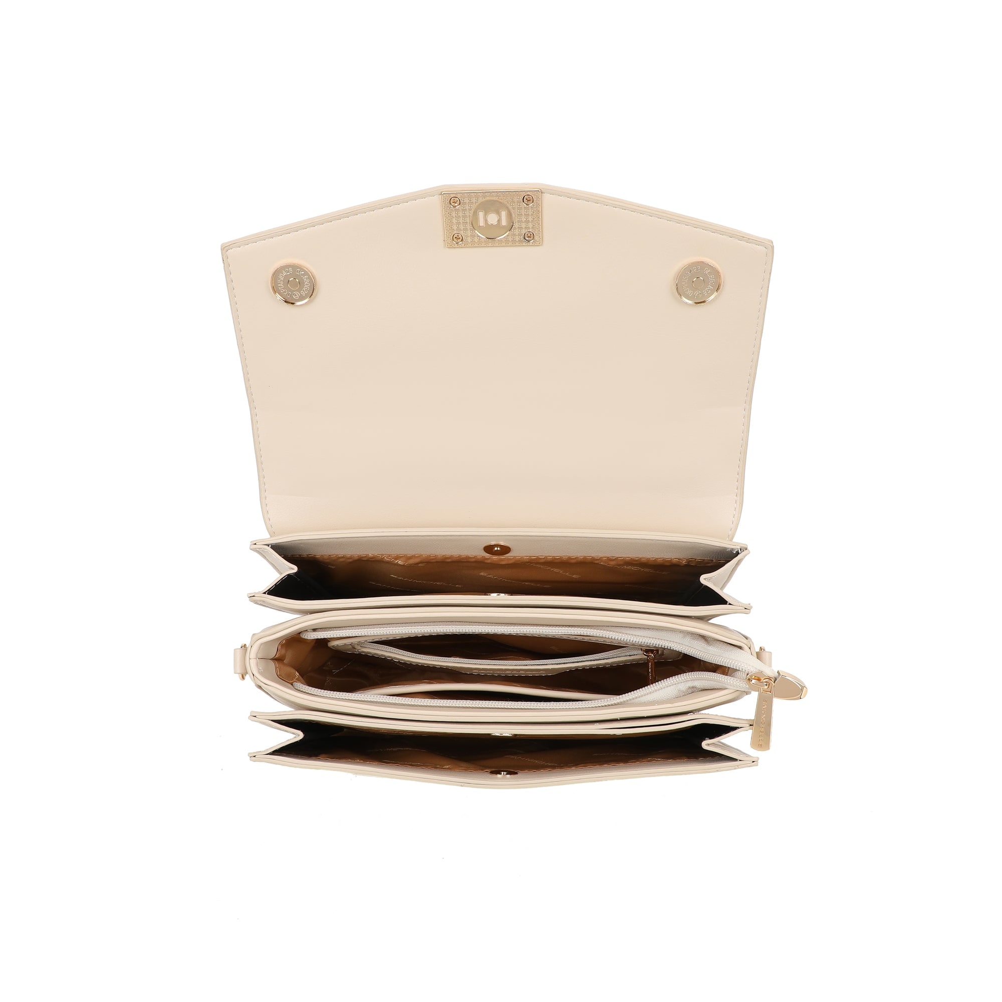 Collins Messenger Bag - Cream view 5