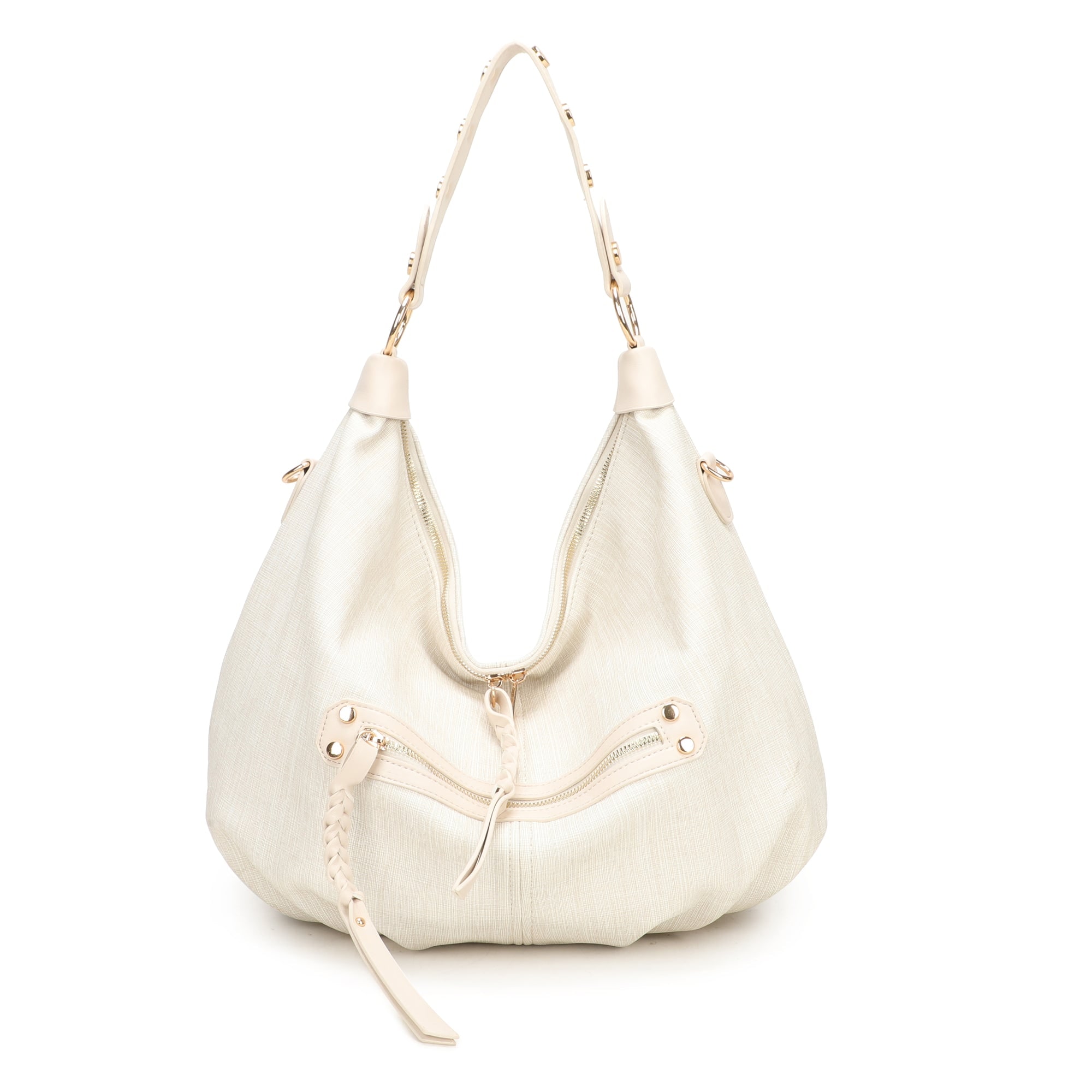 Crissa Hobo Bag - Beige