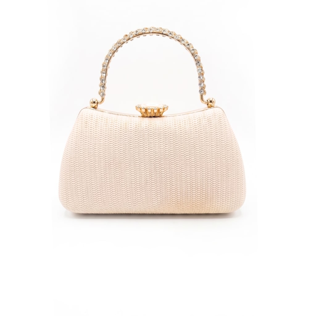 Dana Clutch Bag - Apricot