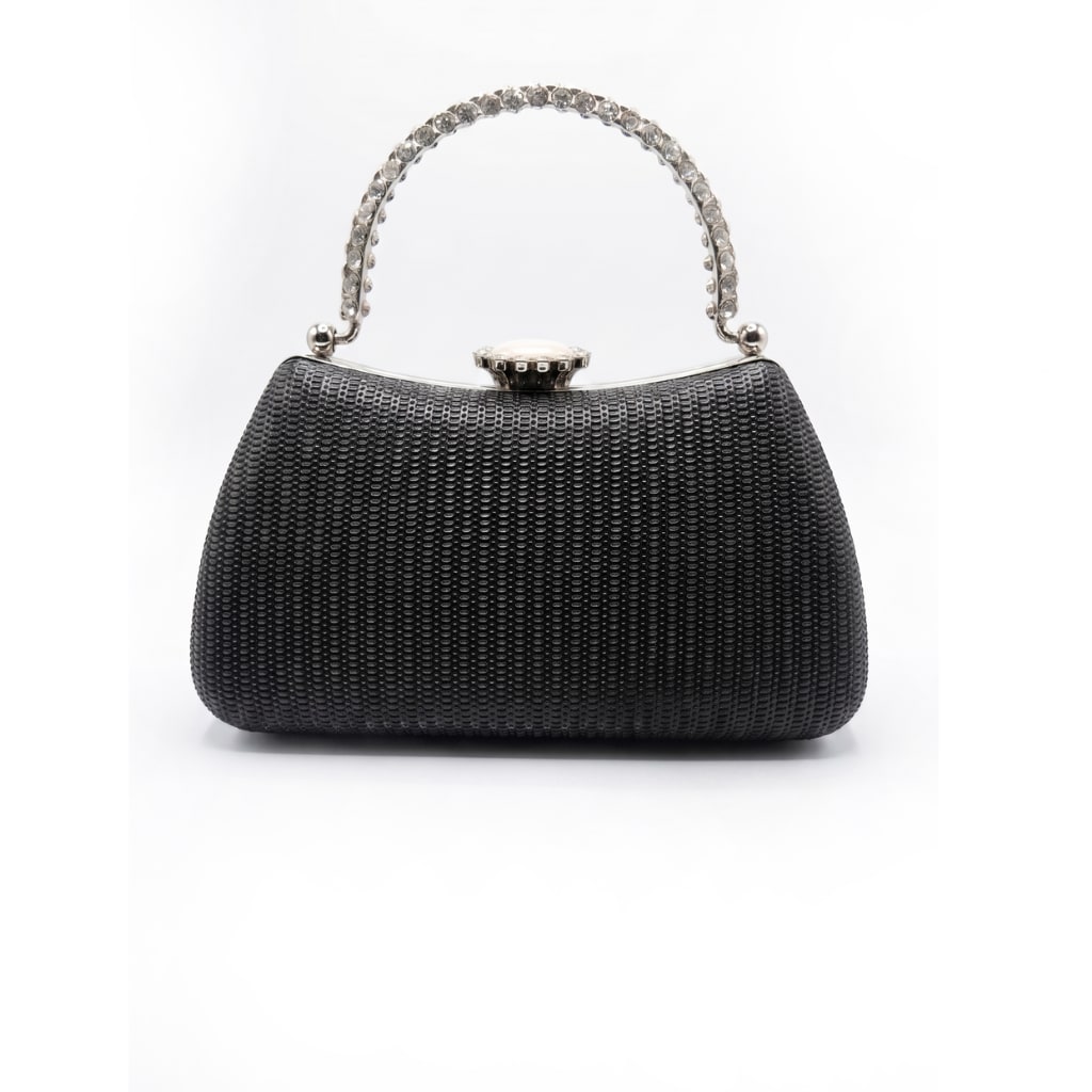 Dana Clutch Bag - Black