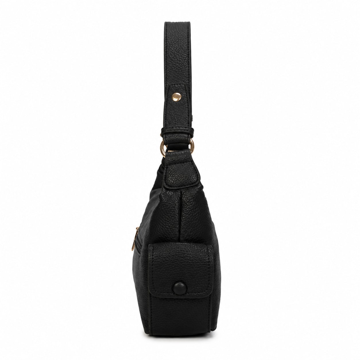 Daphne Shoulder Bag - Black view 3