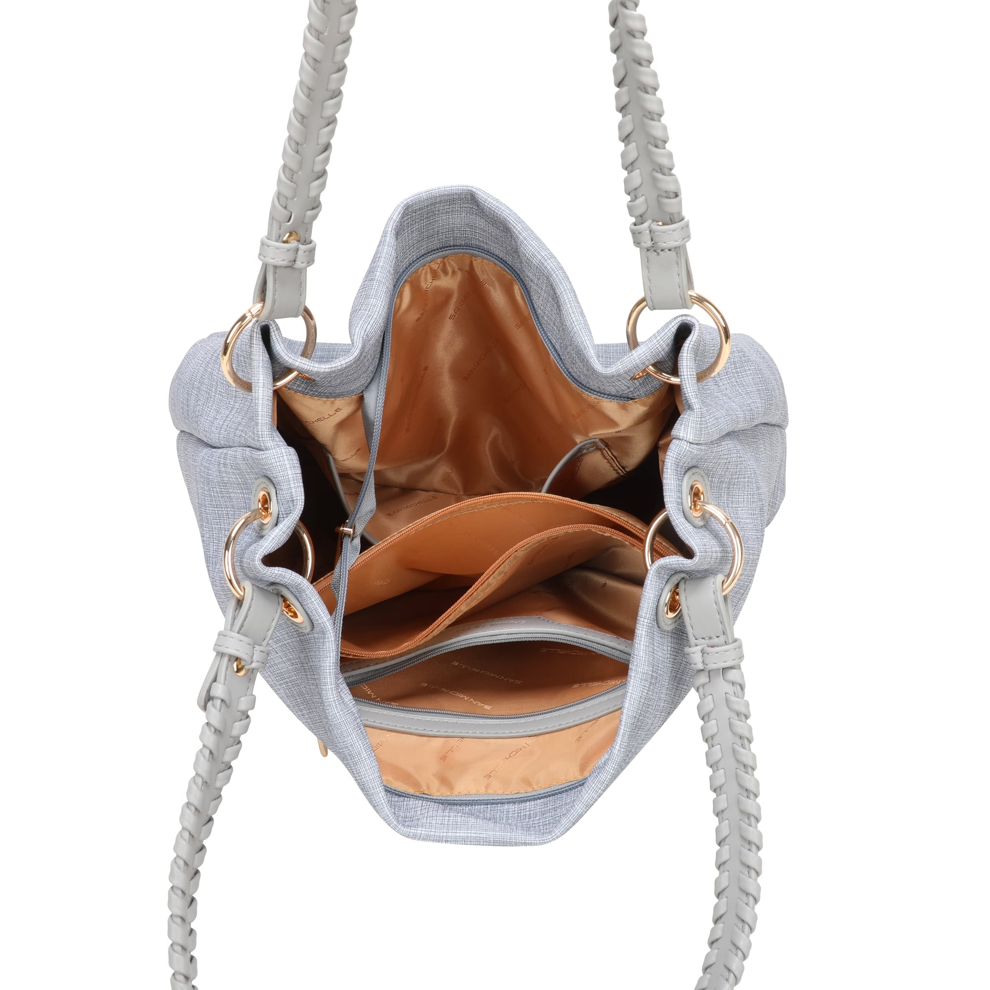 Daya Hobo Bag - Pale Blue view 5