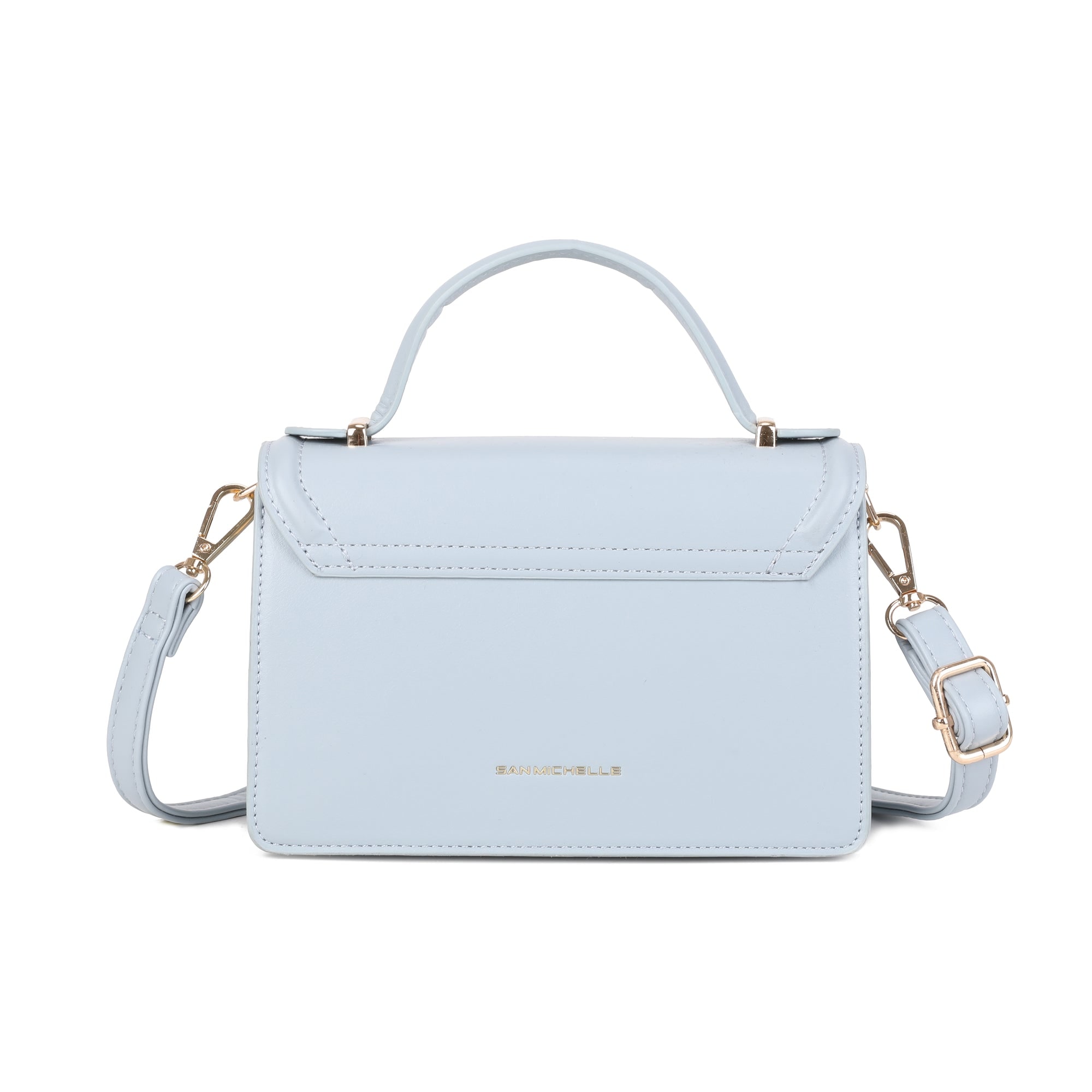 Debbie Small Top Handle Bag - Blue view 3