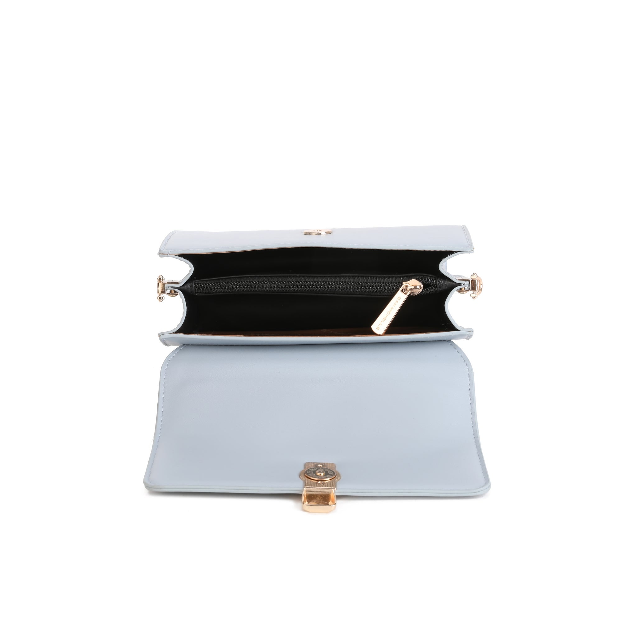 Debbie Small Top Handle Bag - Blue view 5
