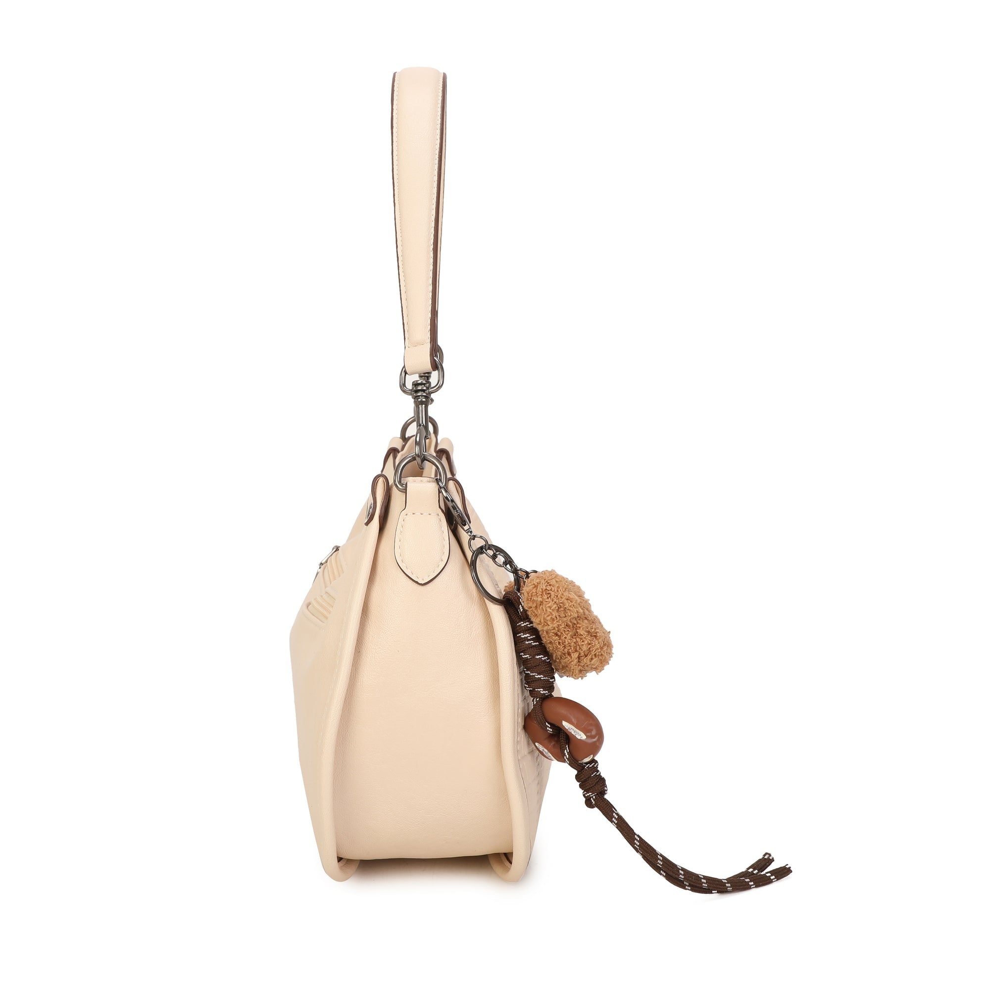 Demi Shoulder Bag - Beige view 5