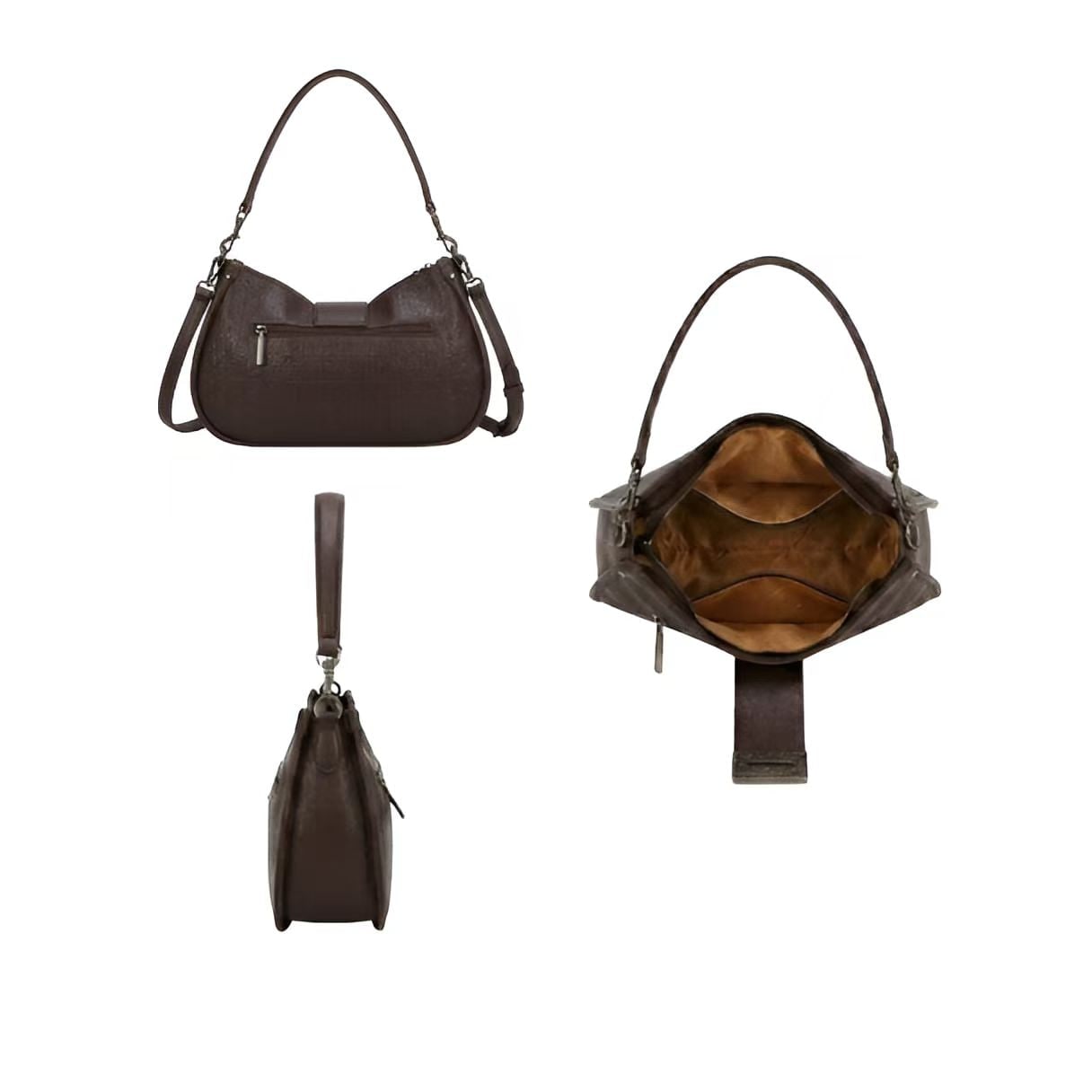 Demi Shoulder Bag - Espresso view 4