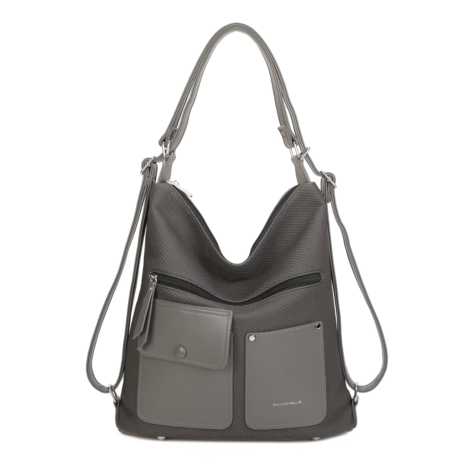 Dolly Convertible Shoulder Bag - Black