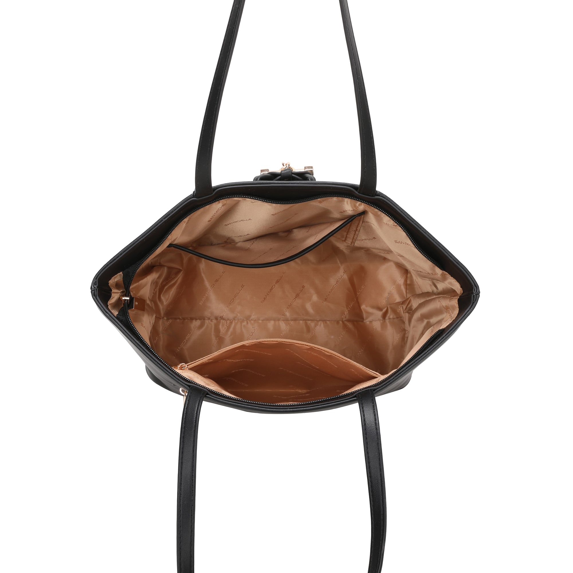 Edna Tote Bag - Black view 5