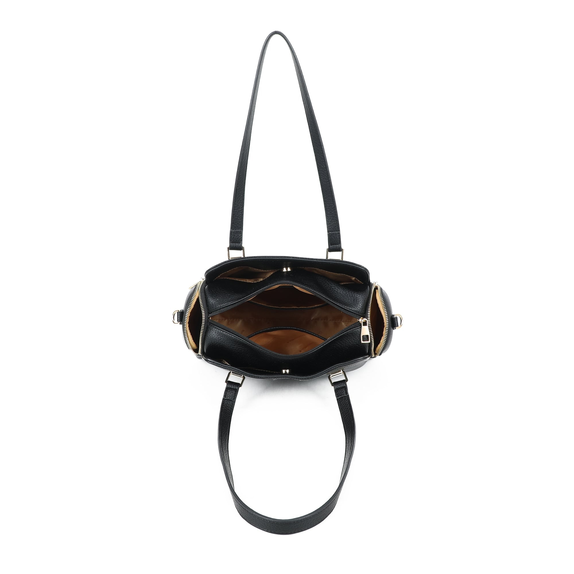 Elena Shoulder Bag - Black view 5