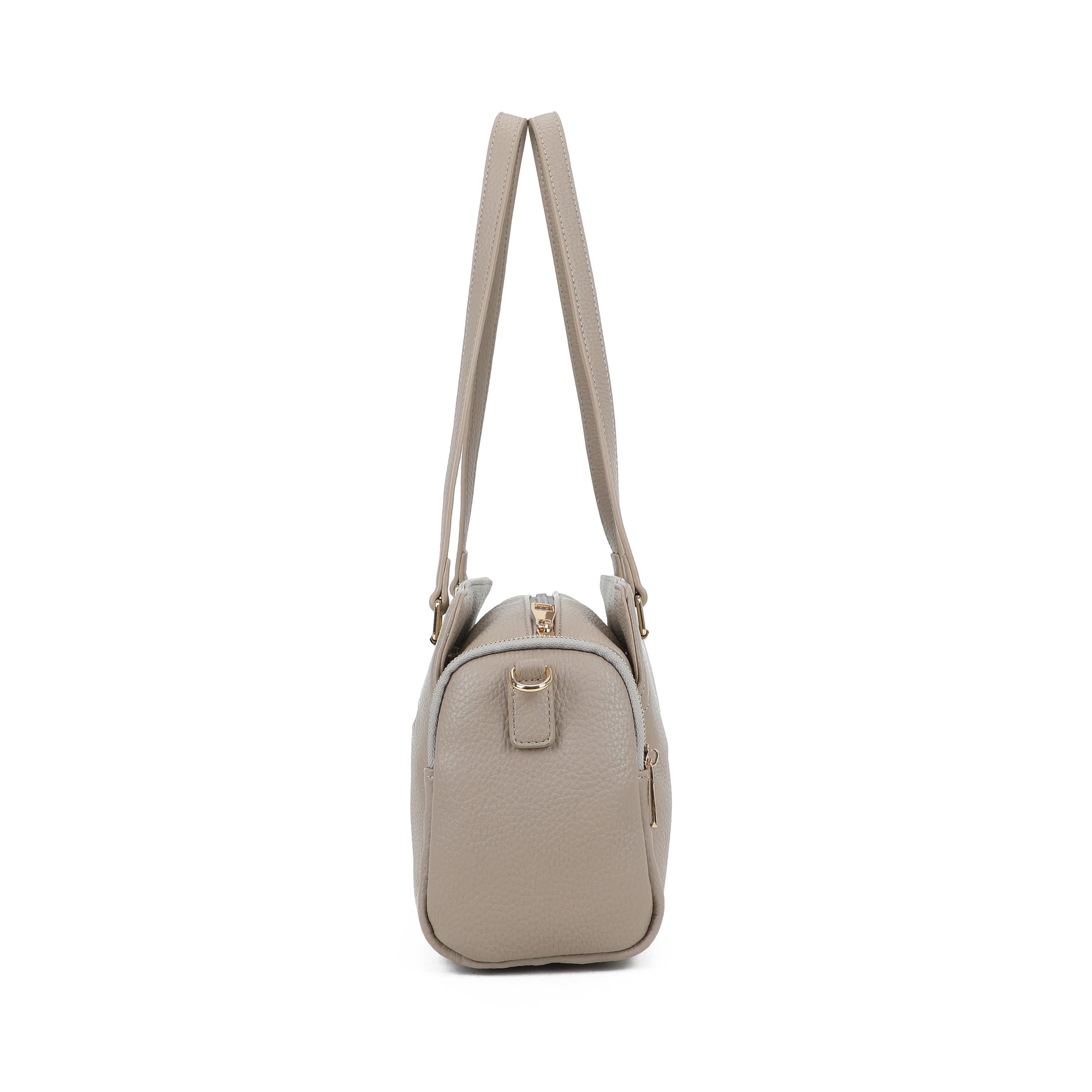 Elena Shoulder Bag - Taupe view 3