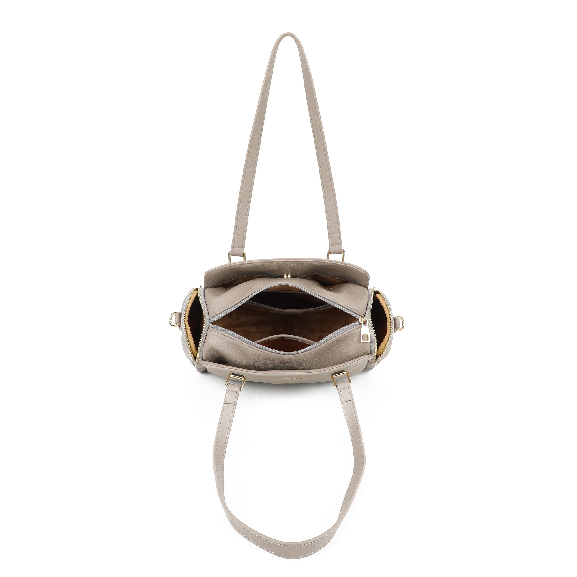Elena Shoulder Bag - Taupe view 5