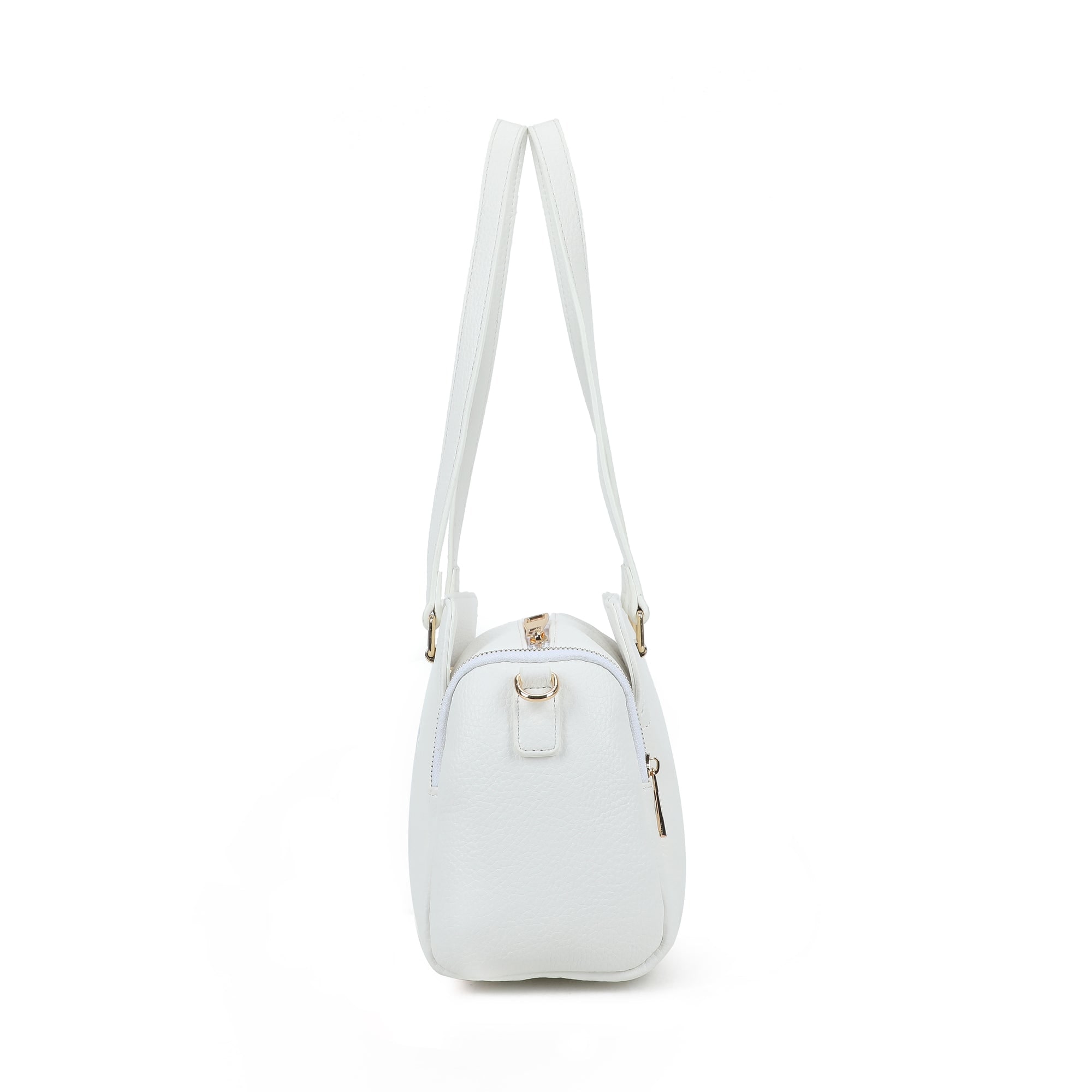 Elena Shoulder Bag - White view 3