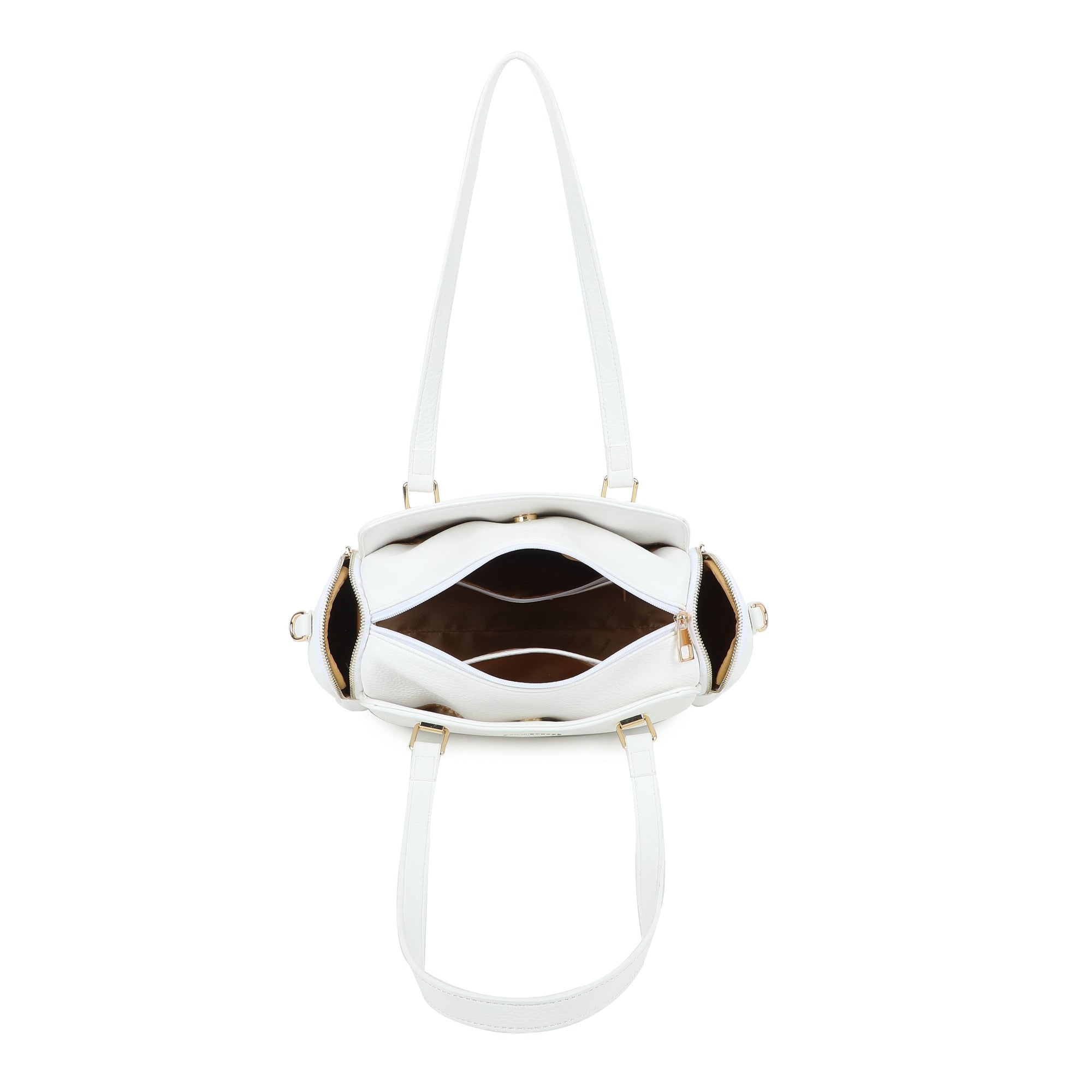 Elena Shoulder Bag - White view 5