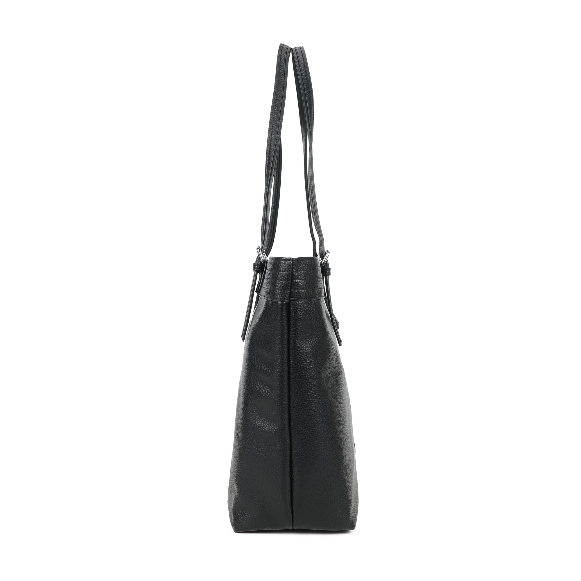 Elle Large Tote Bag - Black view 3
