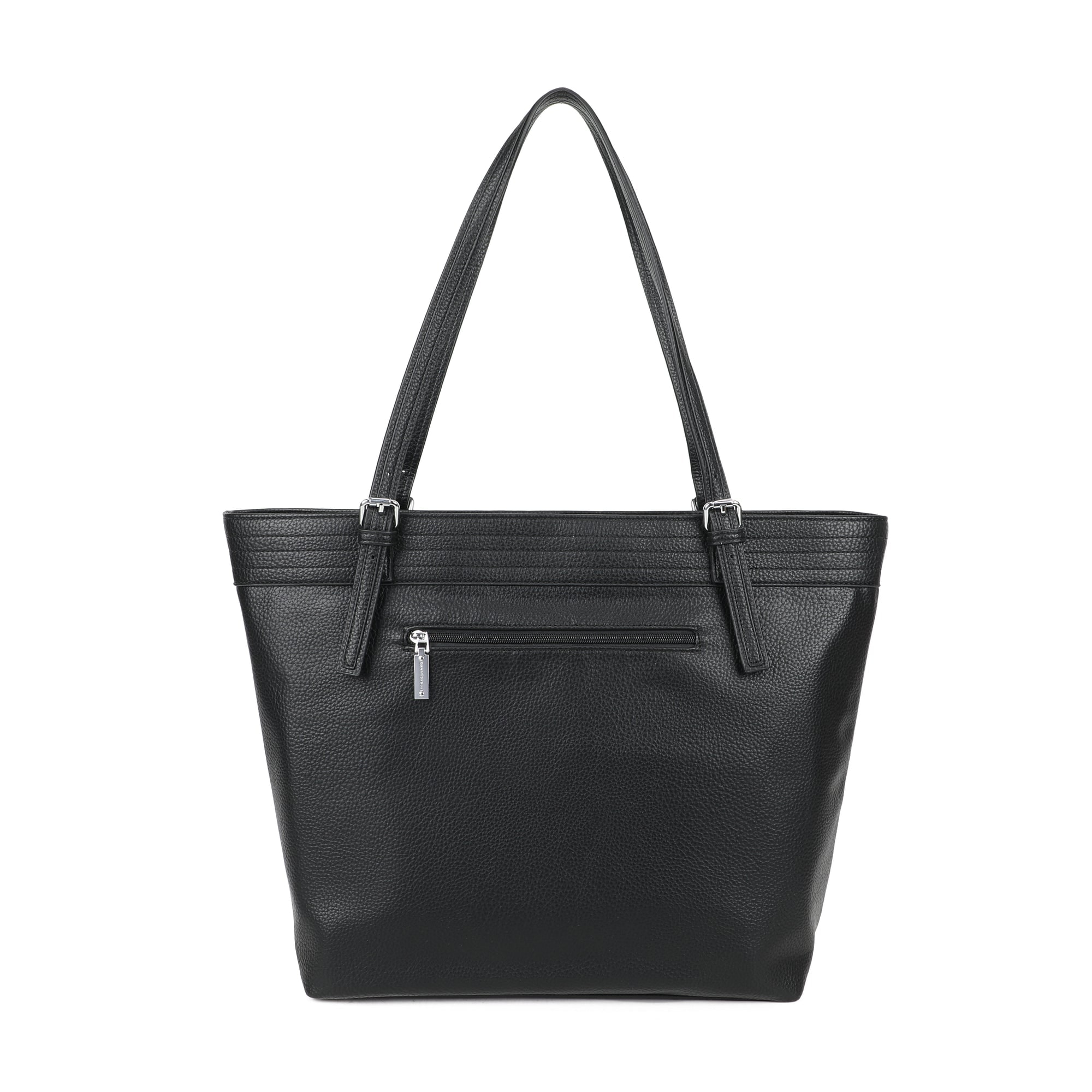 Elle Large Tote Bag - Black view 4
