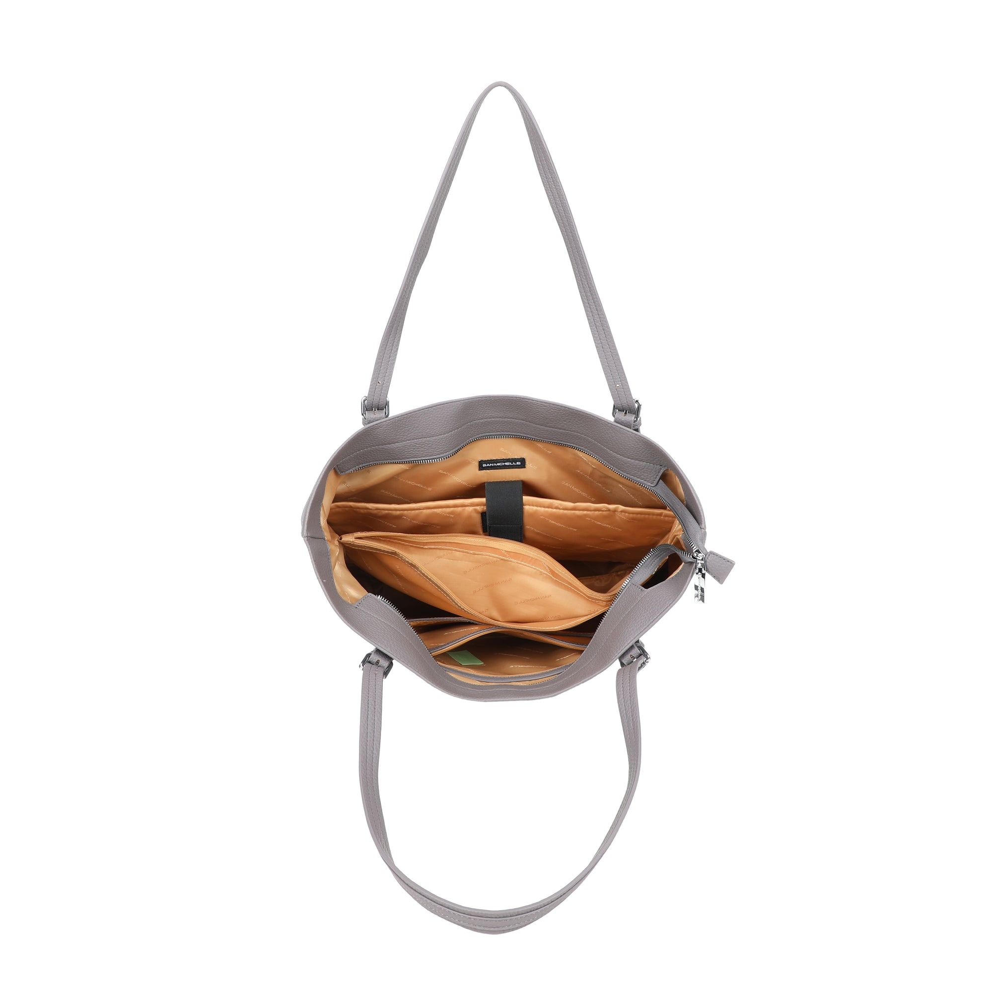 Elle Large Tote Bag - Grey view 5