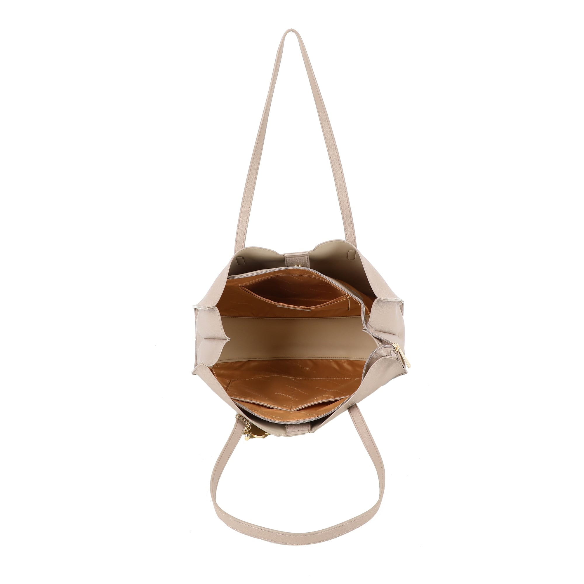 Emma Tote Bag - Latte view 5