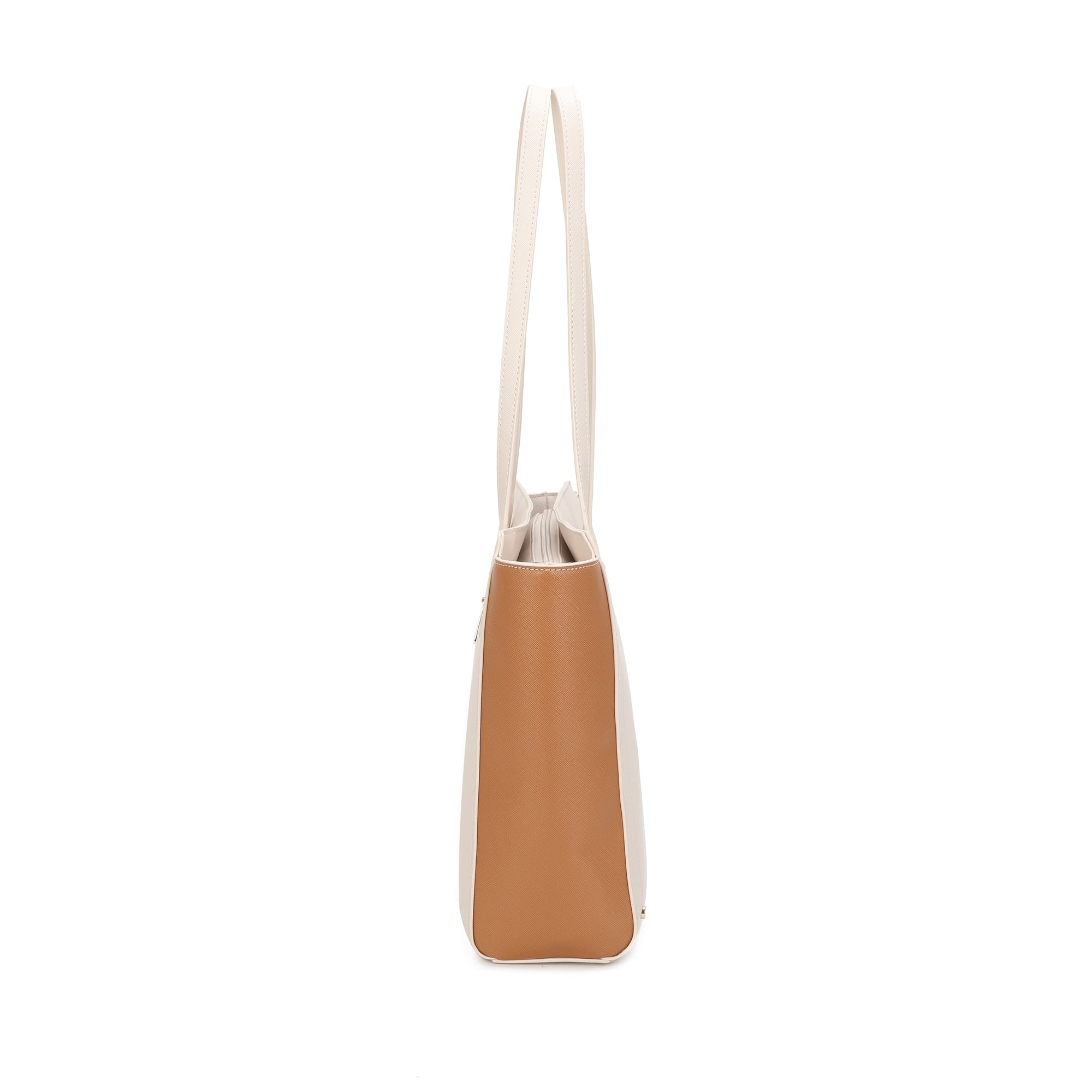 Faye Tote Bag - Beige view 3