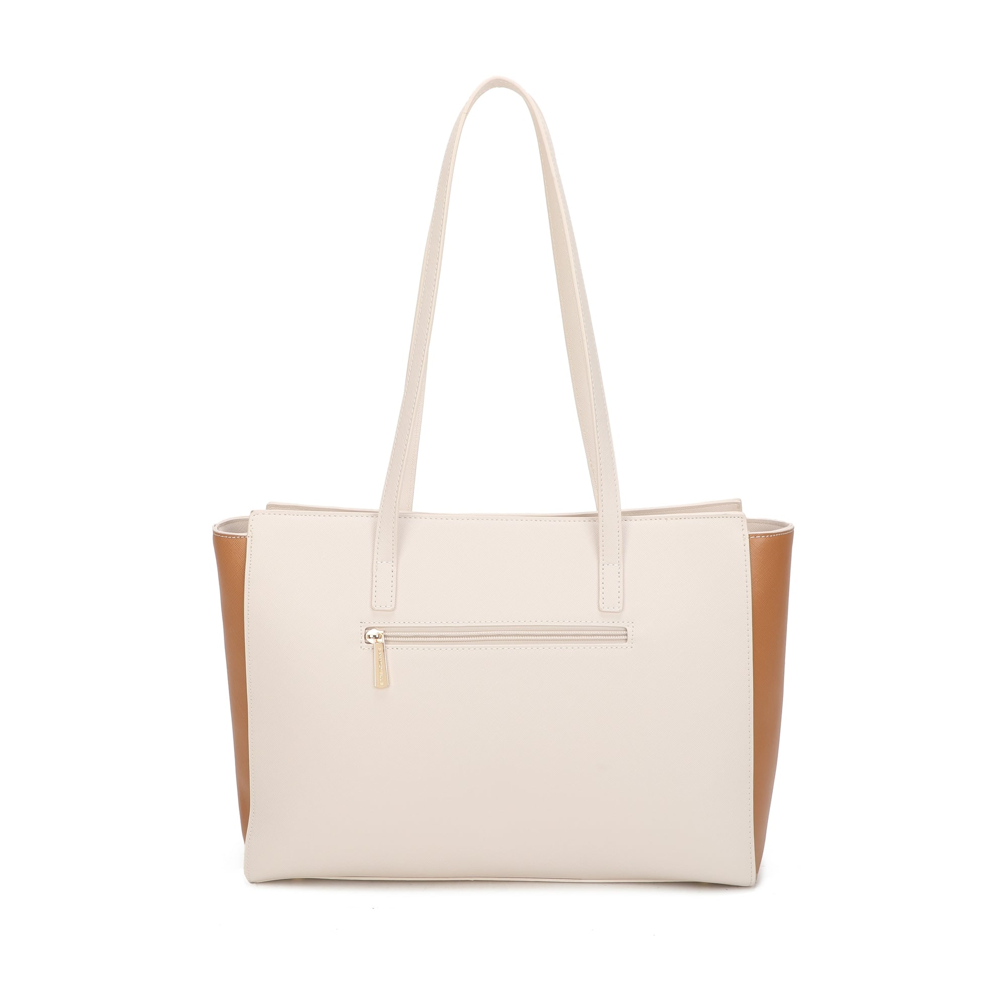Faye Tote Bag - Beige view 4