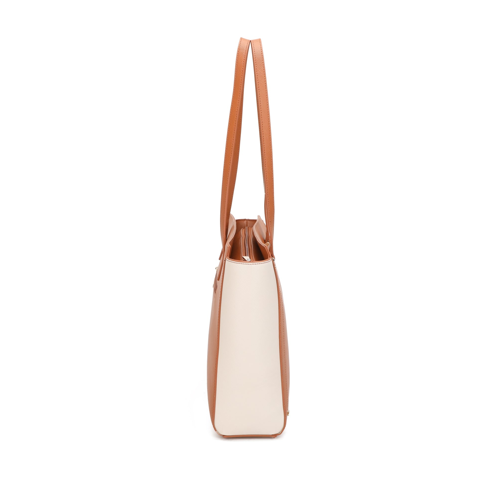 Faye Tote Bag - Brown view 3