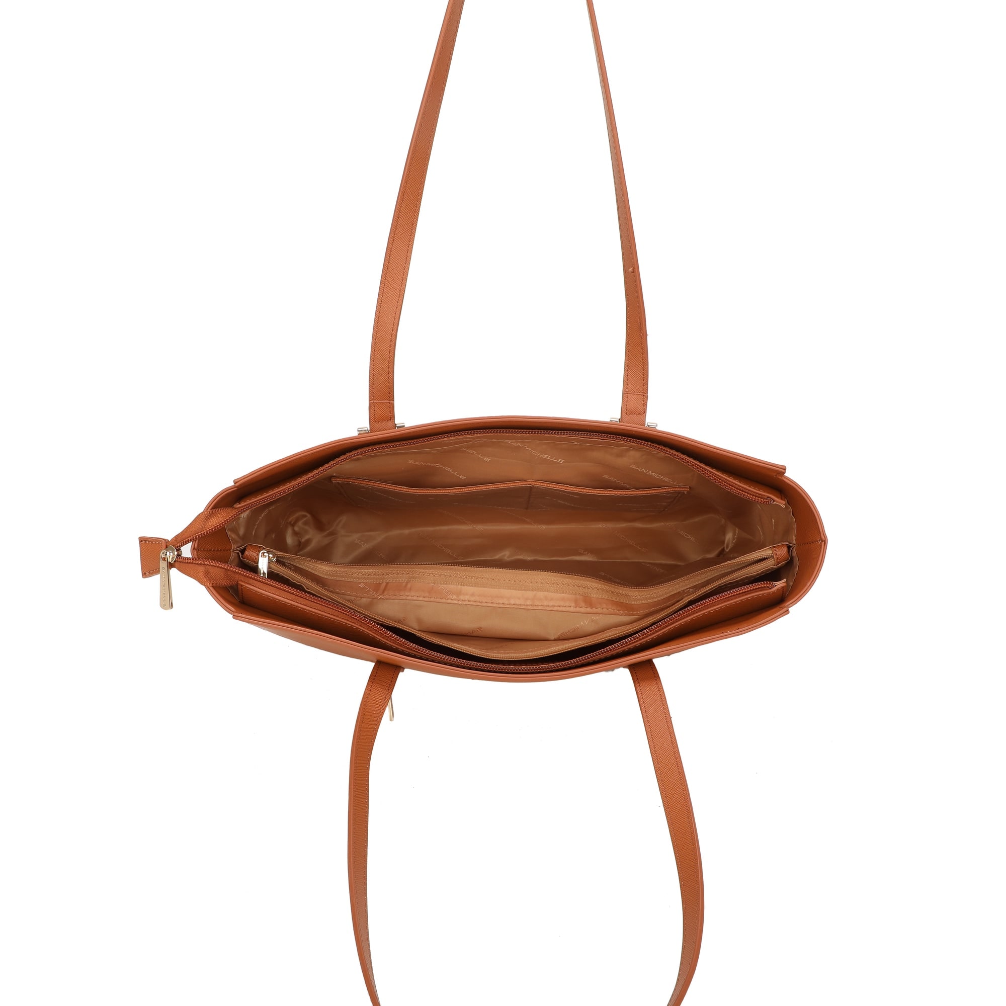 Faye Tote Bag - Brown view 5