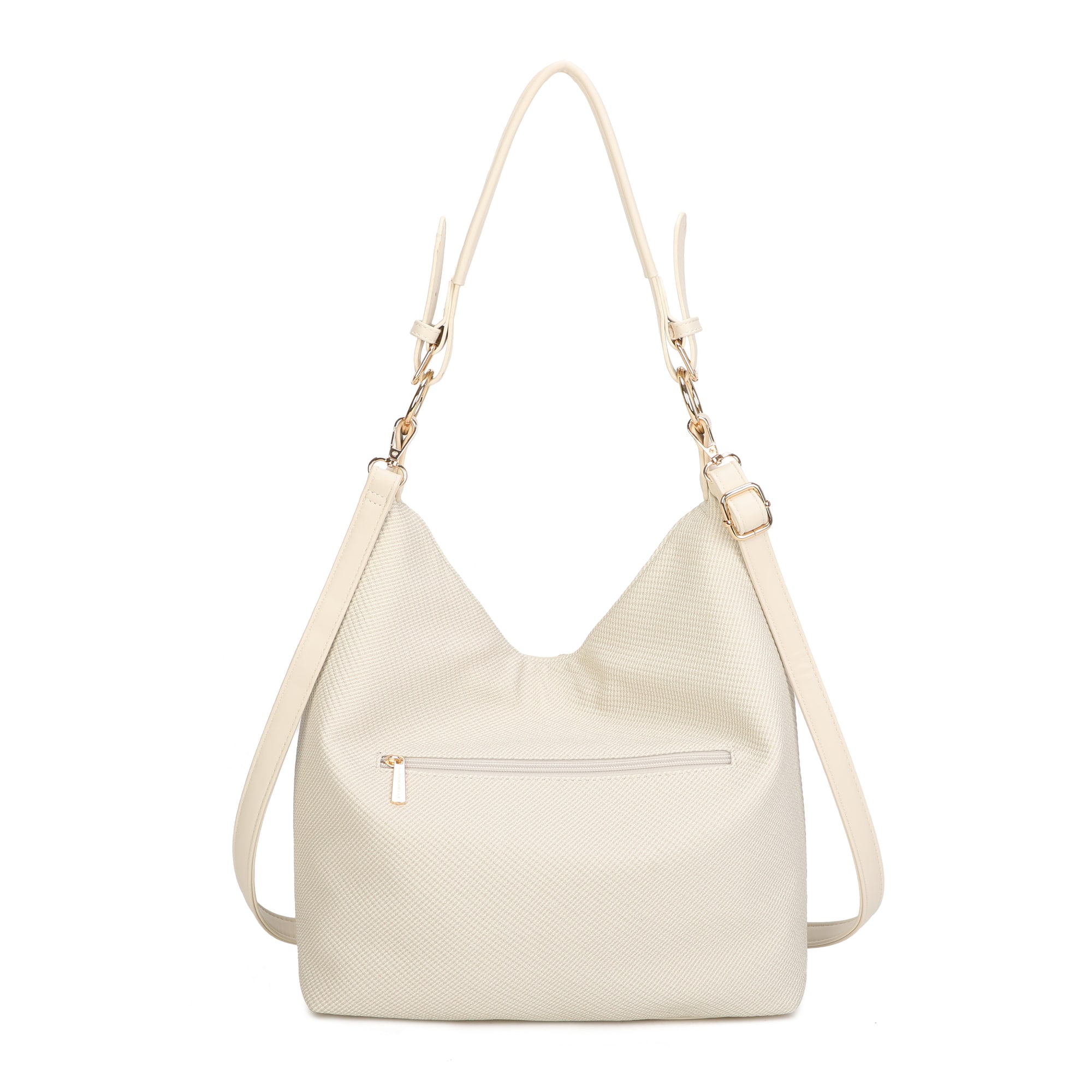 Fiona Hobo Bag - Beige view 3