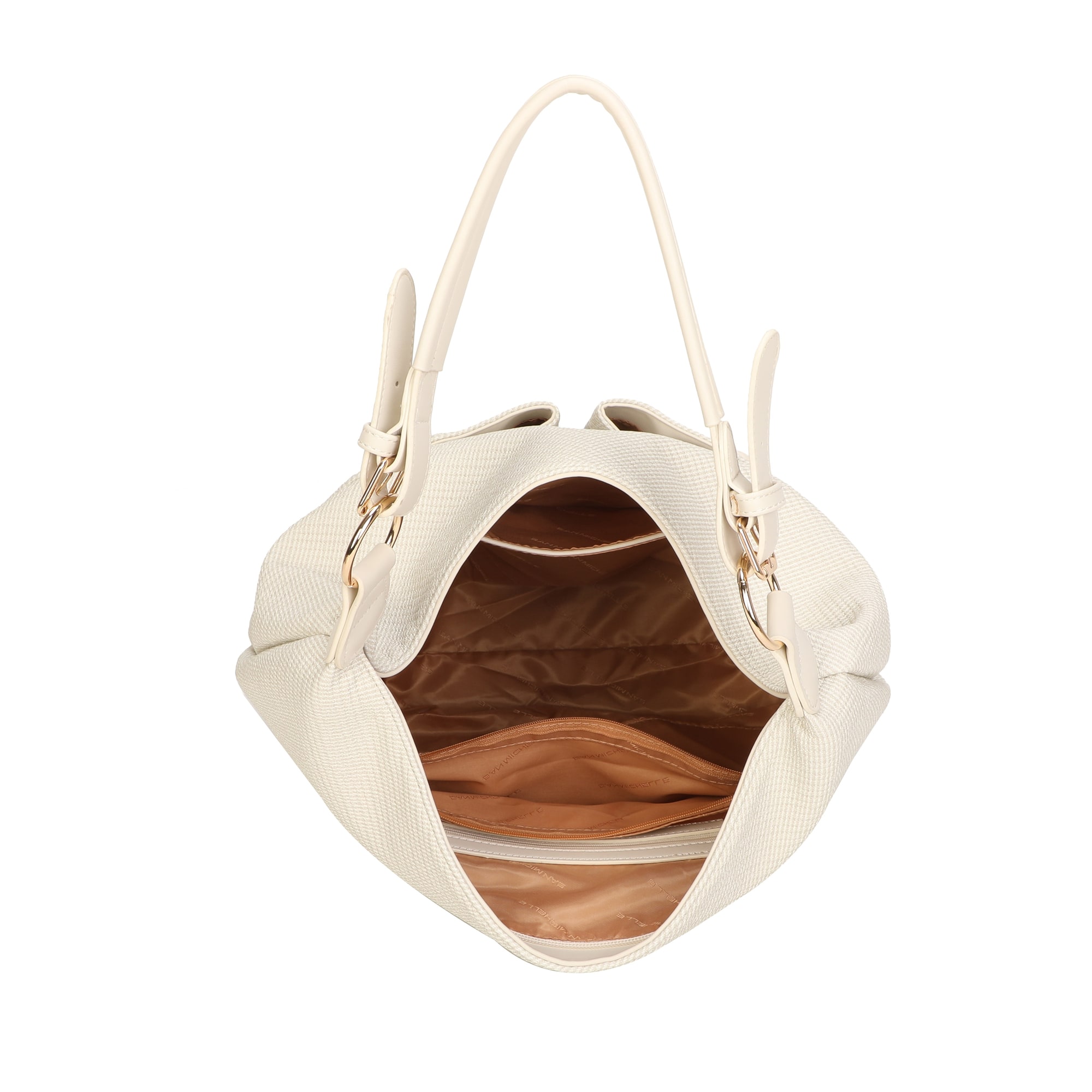 Fiona Hobo Bag - Beige view 4