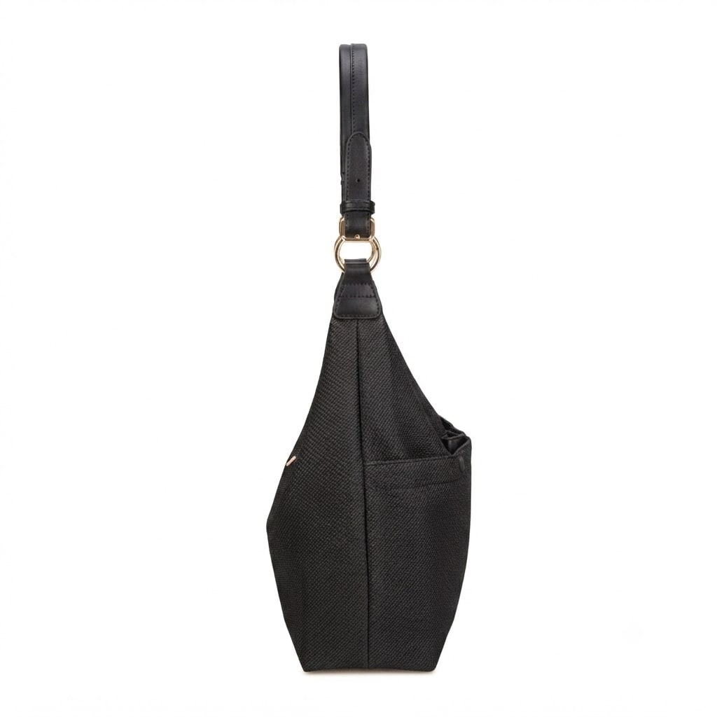 Fiona Hobo Bag - Black view 3