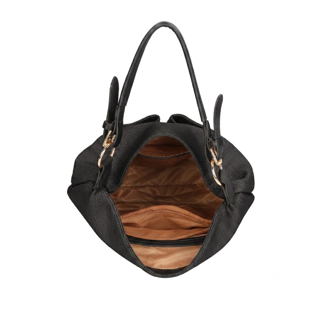 Fiona Hobo Bag - Black view 4