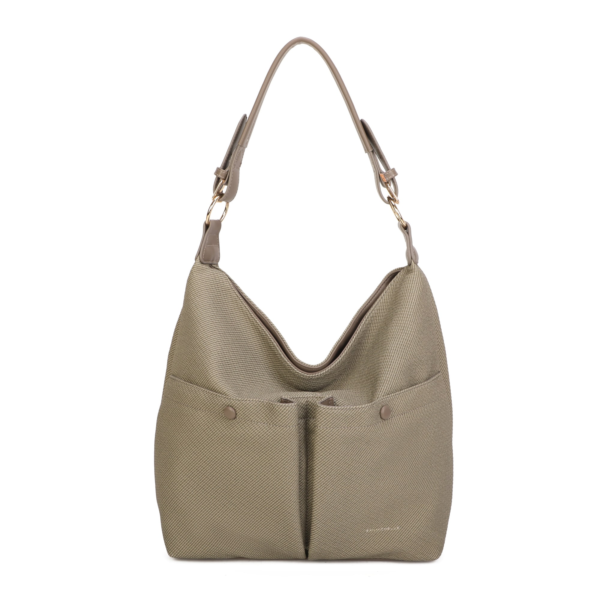 Fiona Hobo Bag - Olive Green