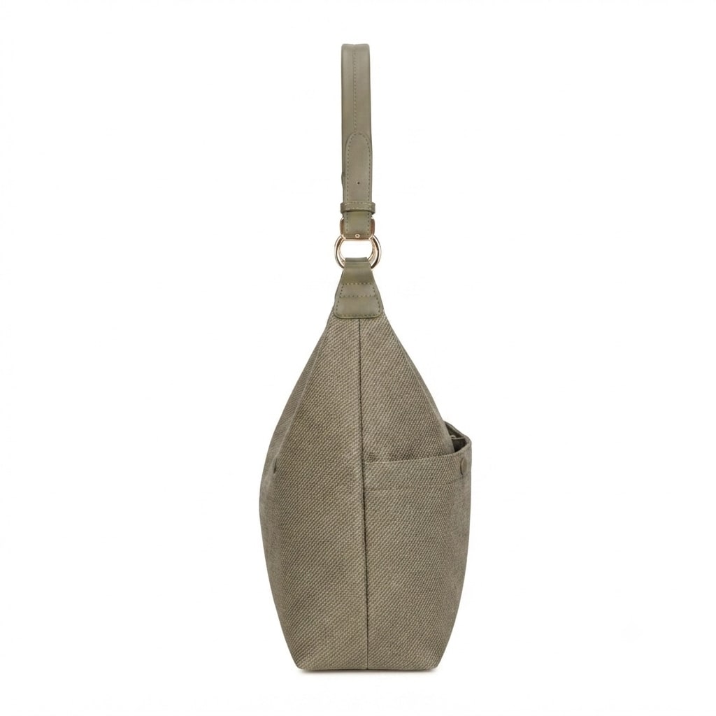 Fiona Hobo Bag - Olive Green view 3