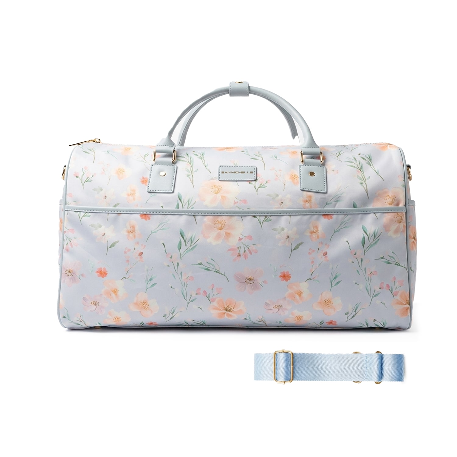 Flora Duffel Bag - Blue view 4