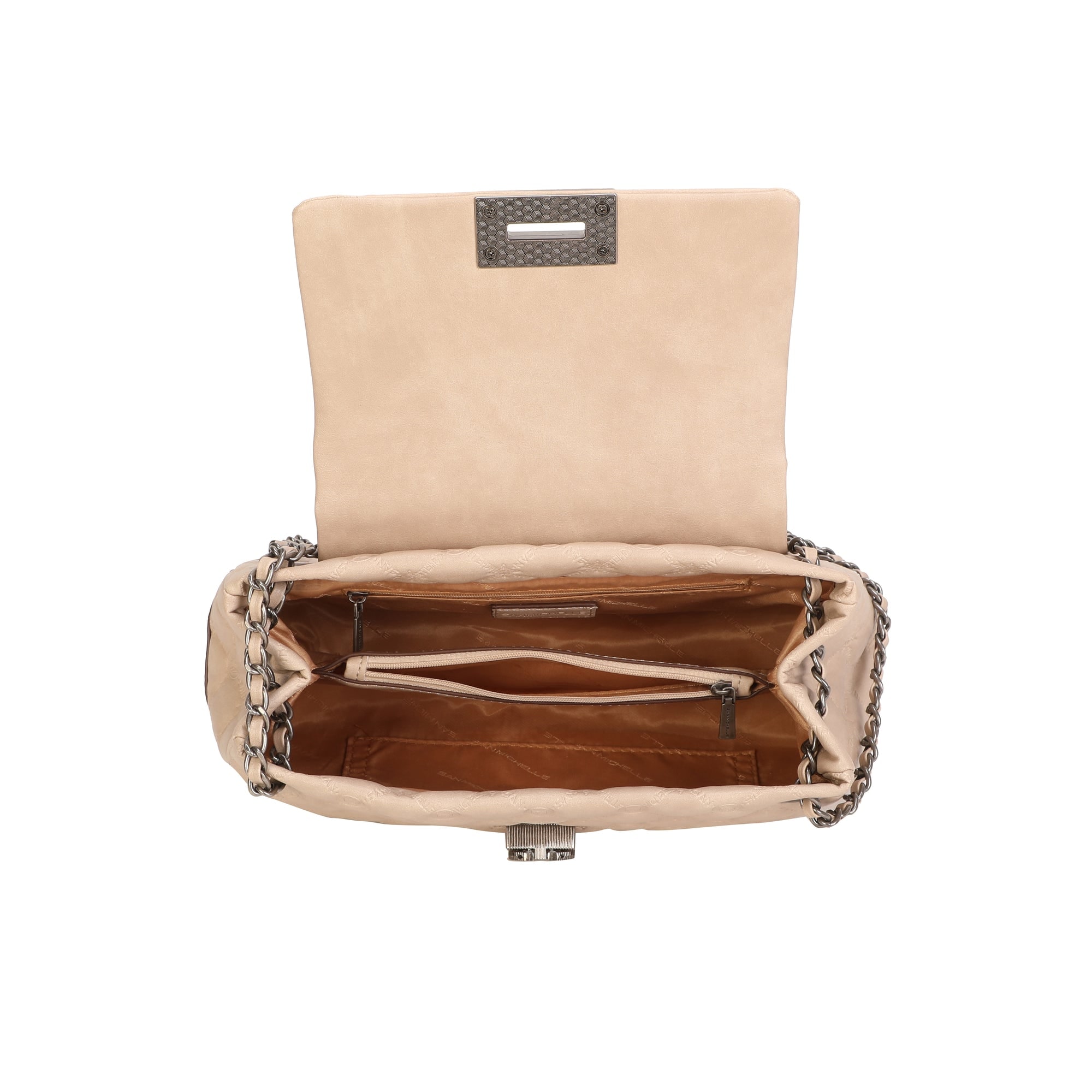 Freya Shoulder Bag - Beige view 5