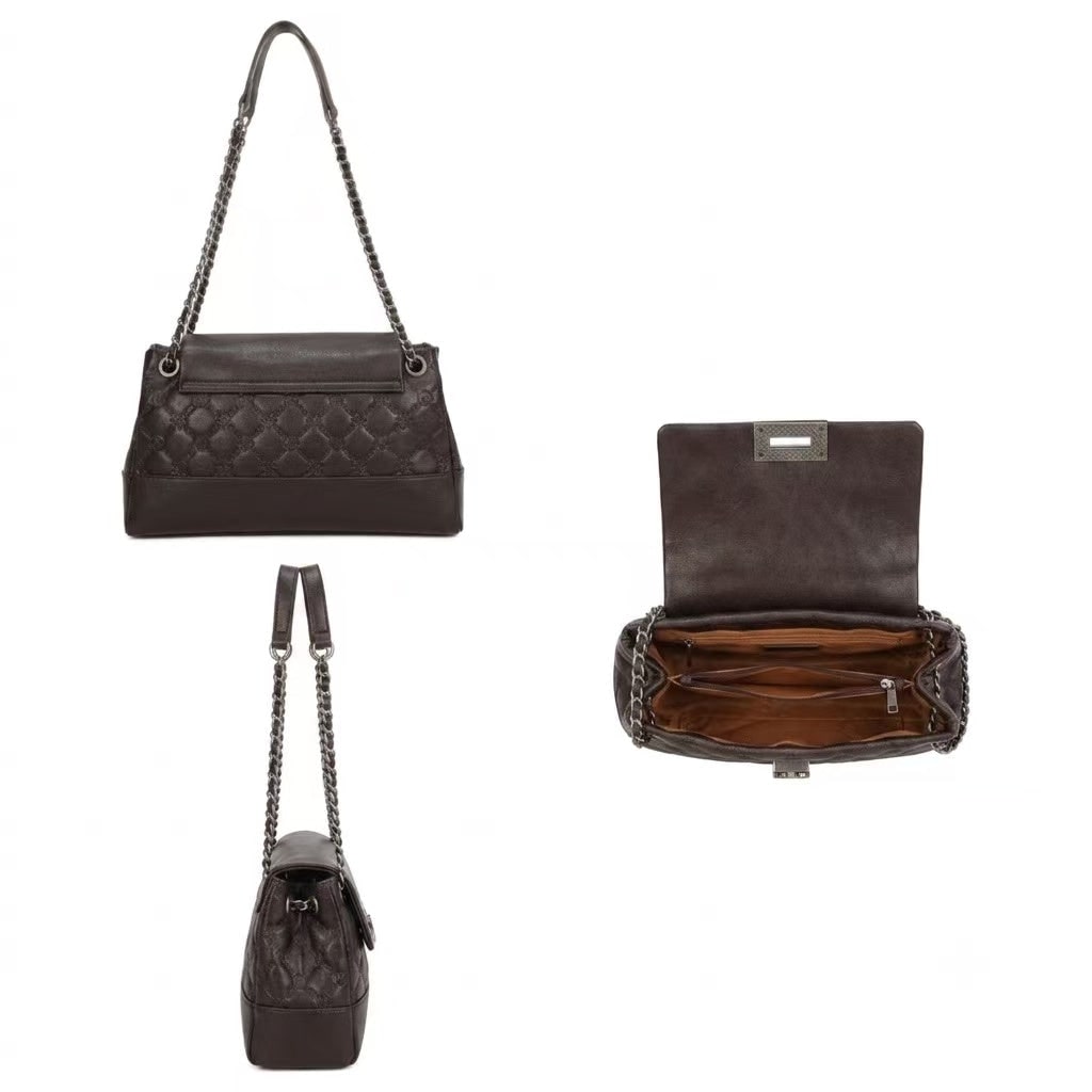 Freya Shoulder Bag - Coffee view 3