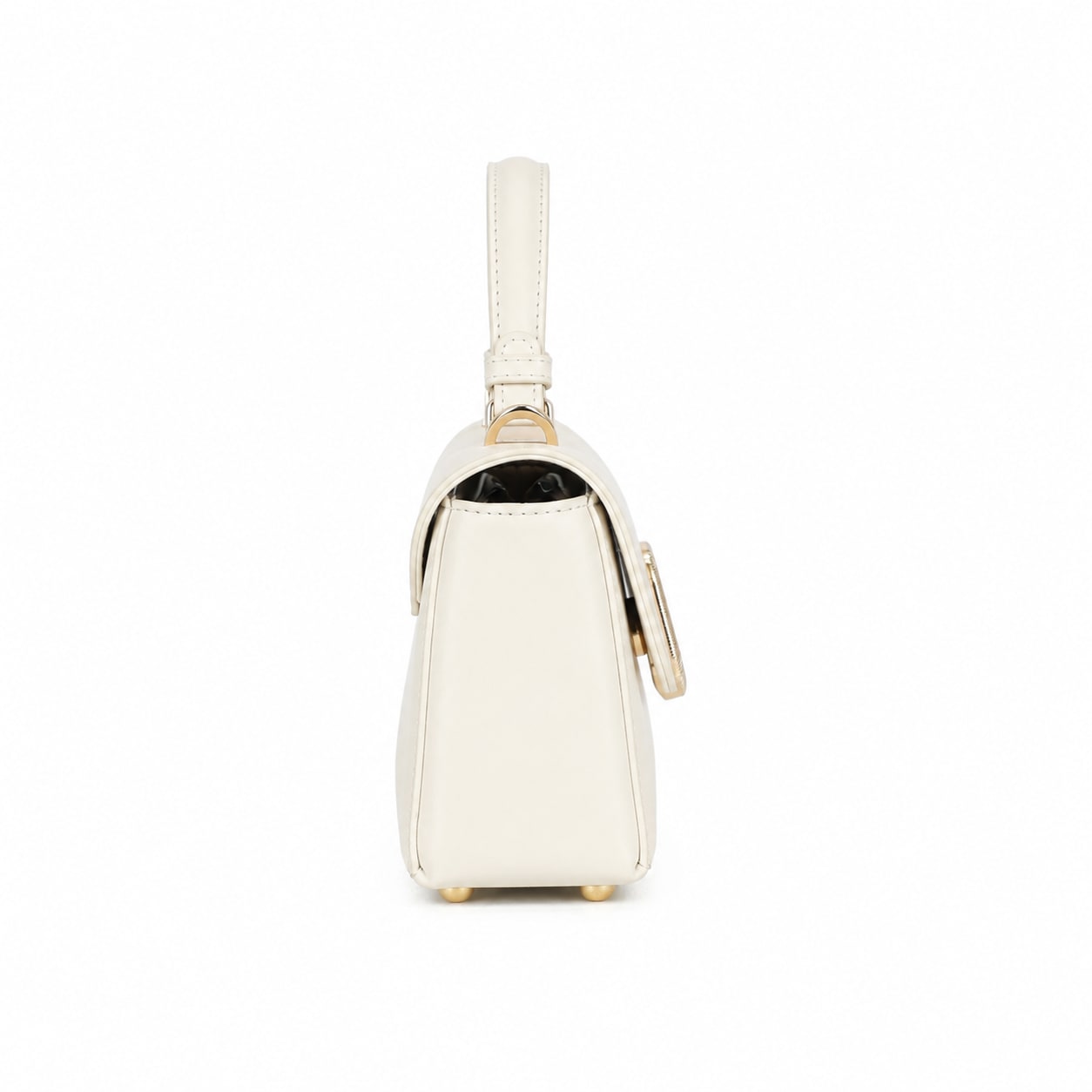 Genevieve Top Handle Bag - Beige view 5