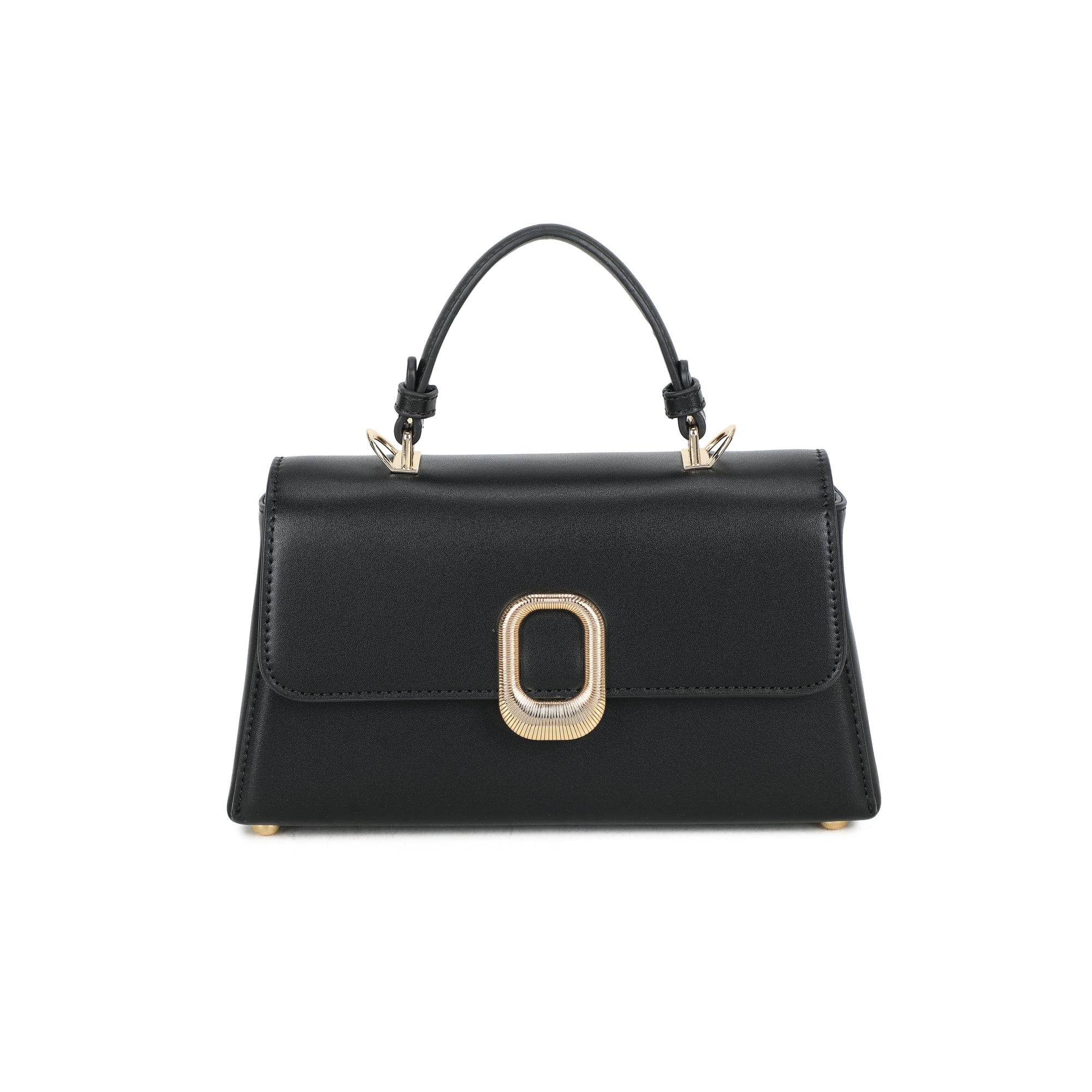 Genevieve Top Handle Bag - Black