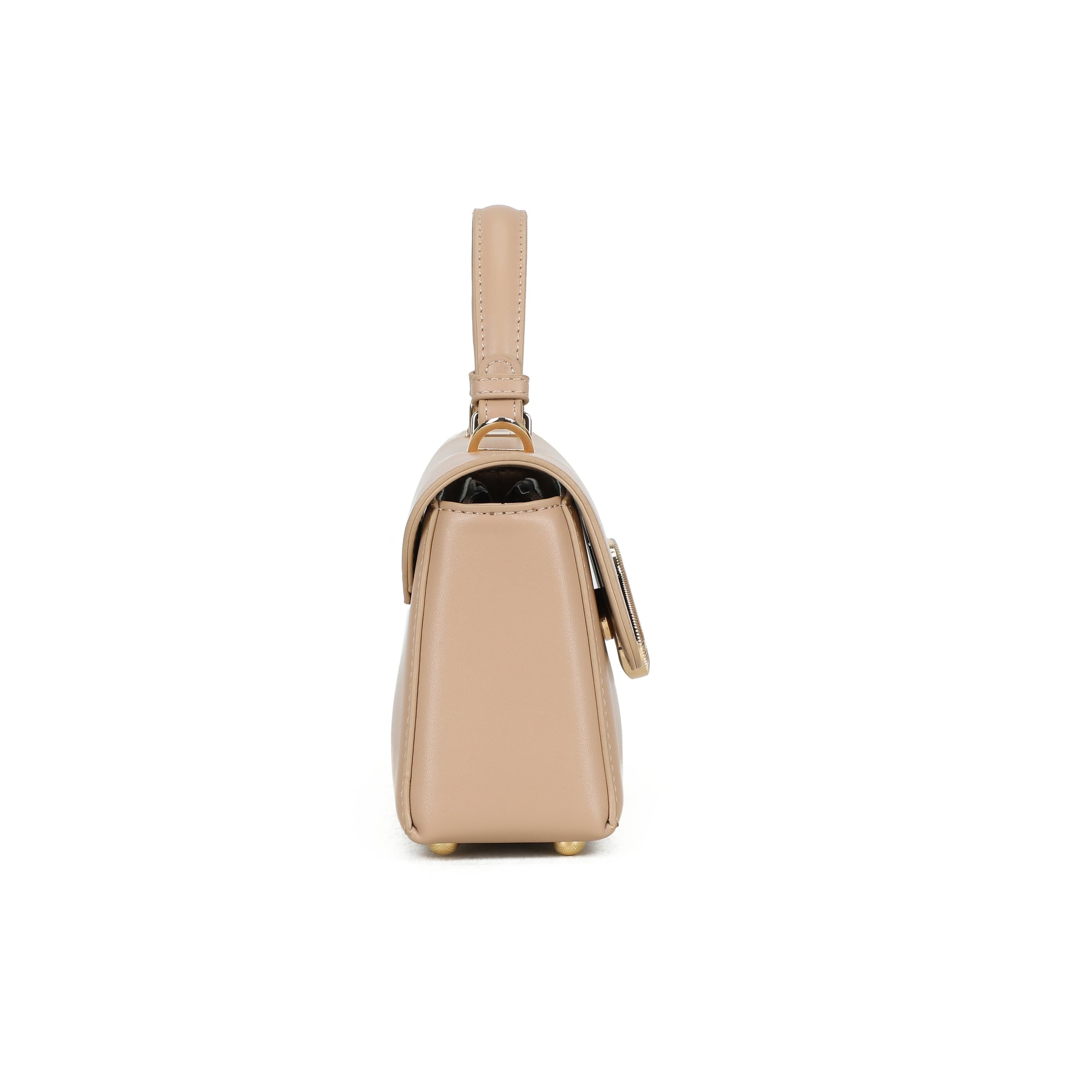 Genevieve Top Handle Bag - Camel view 4