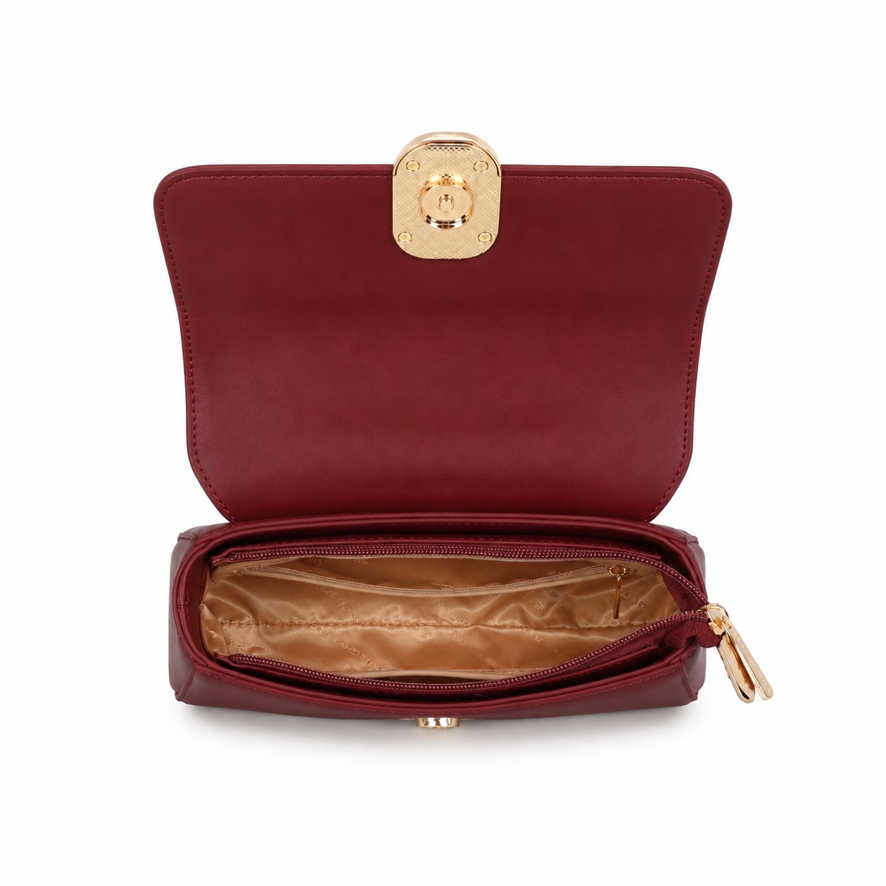 Genevieve Top Handle Bag - Red view 4