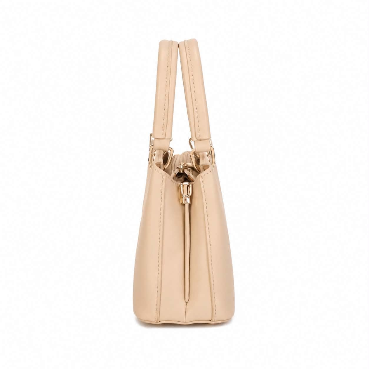 Gia Mini Carry Bag - Beige view 3