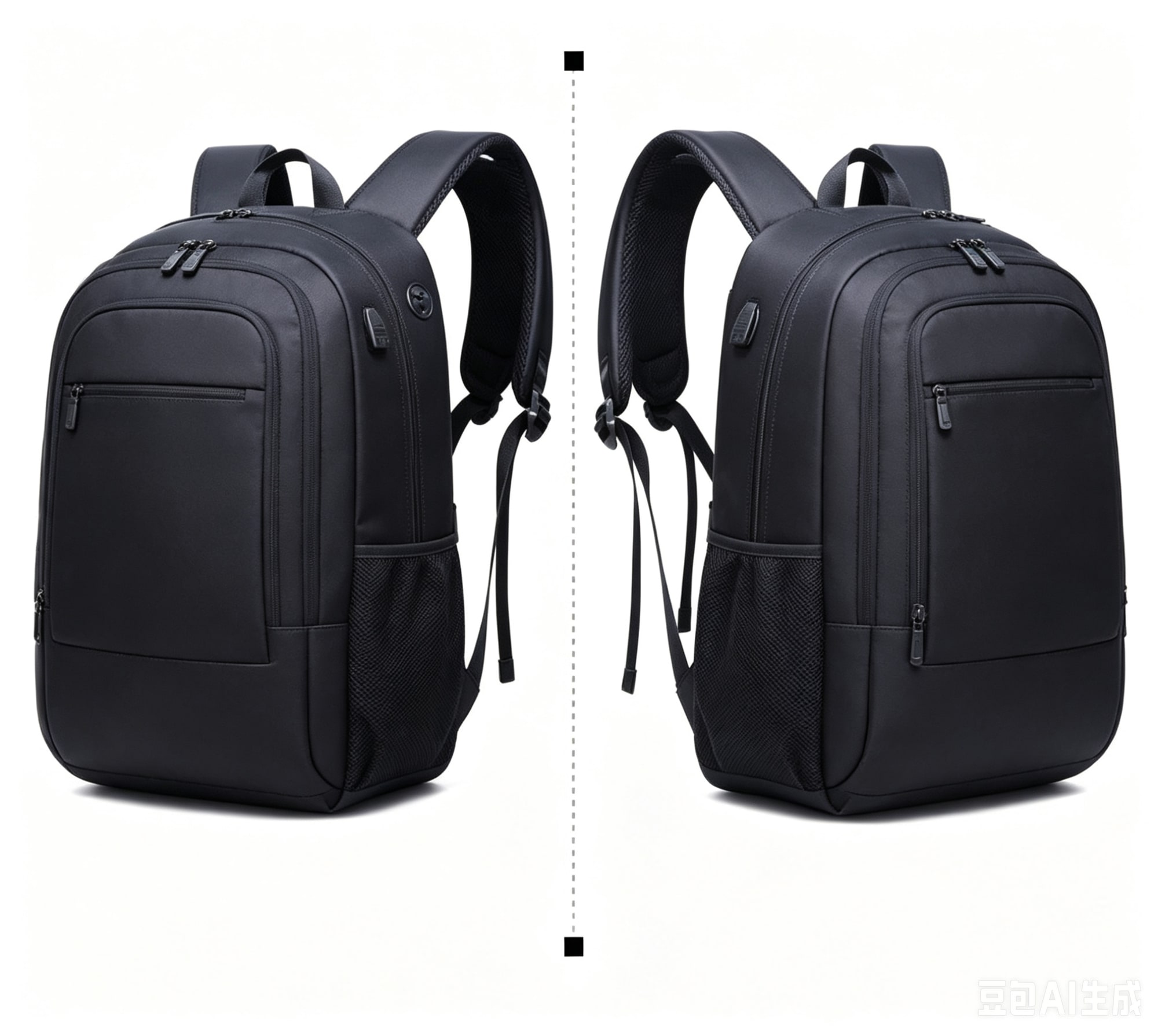 Harrison Backpack - Black view 3