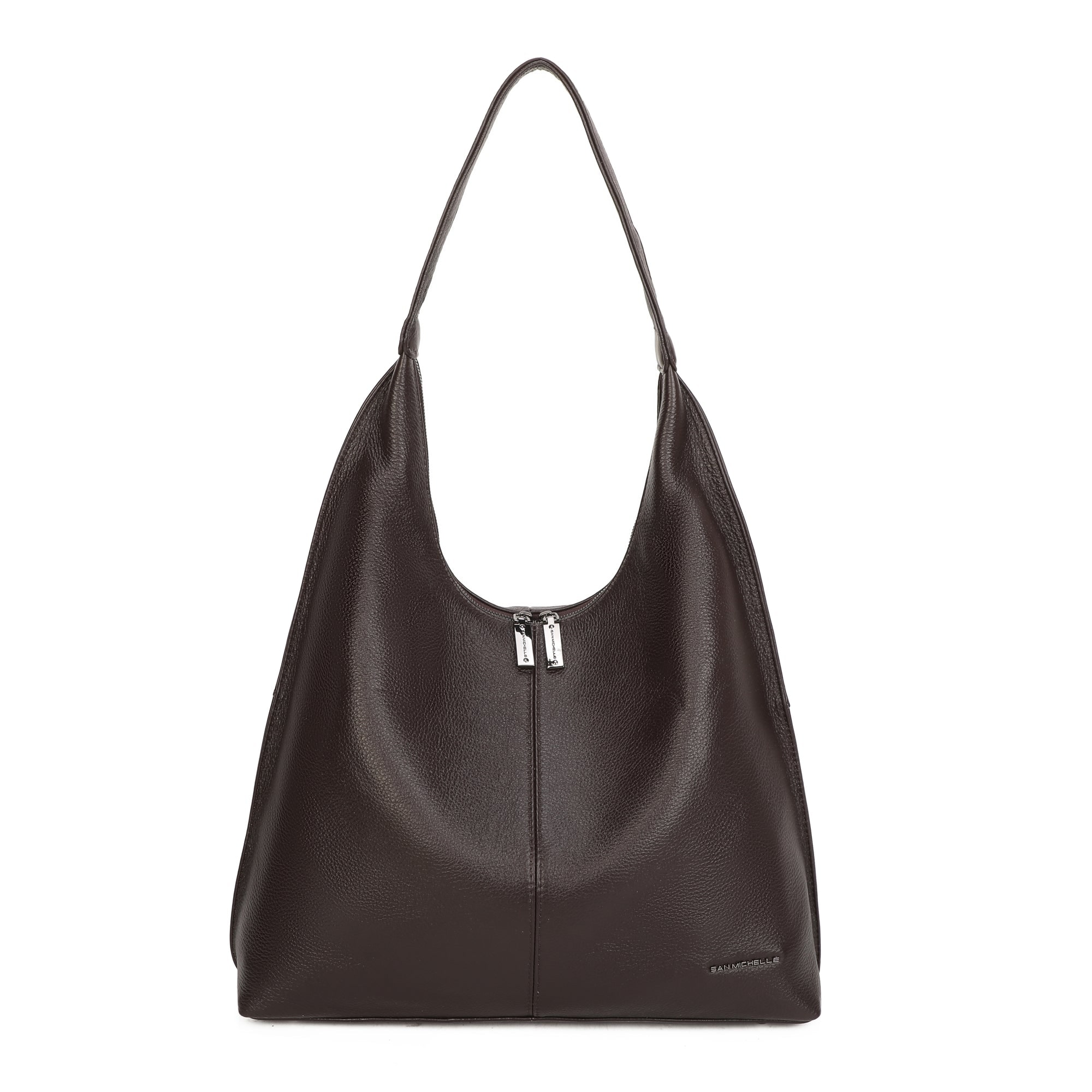 Haven Leather Shoulder Bag - Coffee