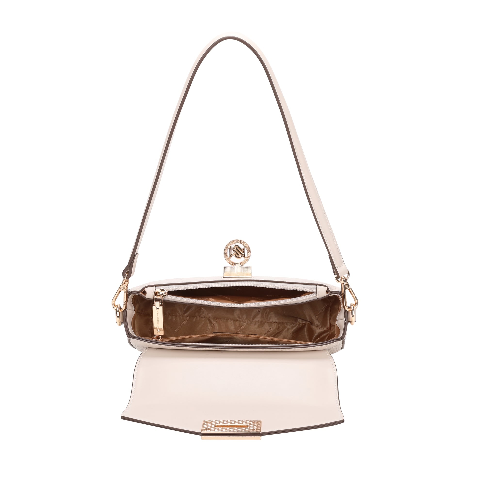 Hazel Shoulder Bag - Beige view 5